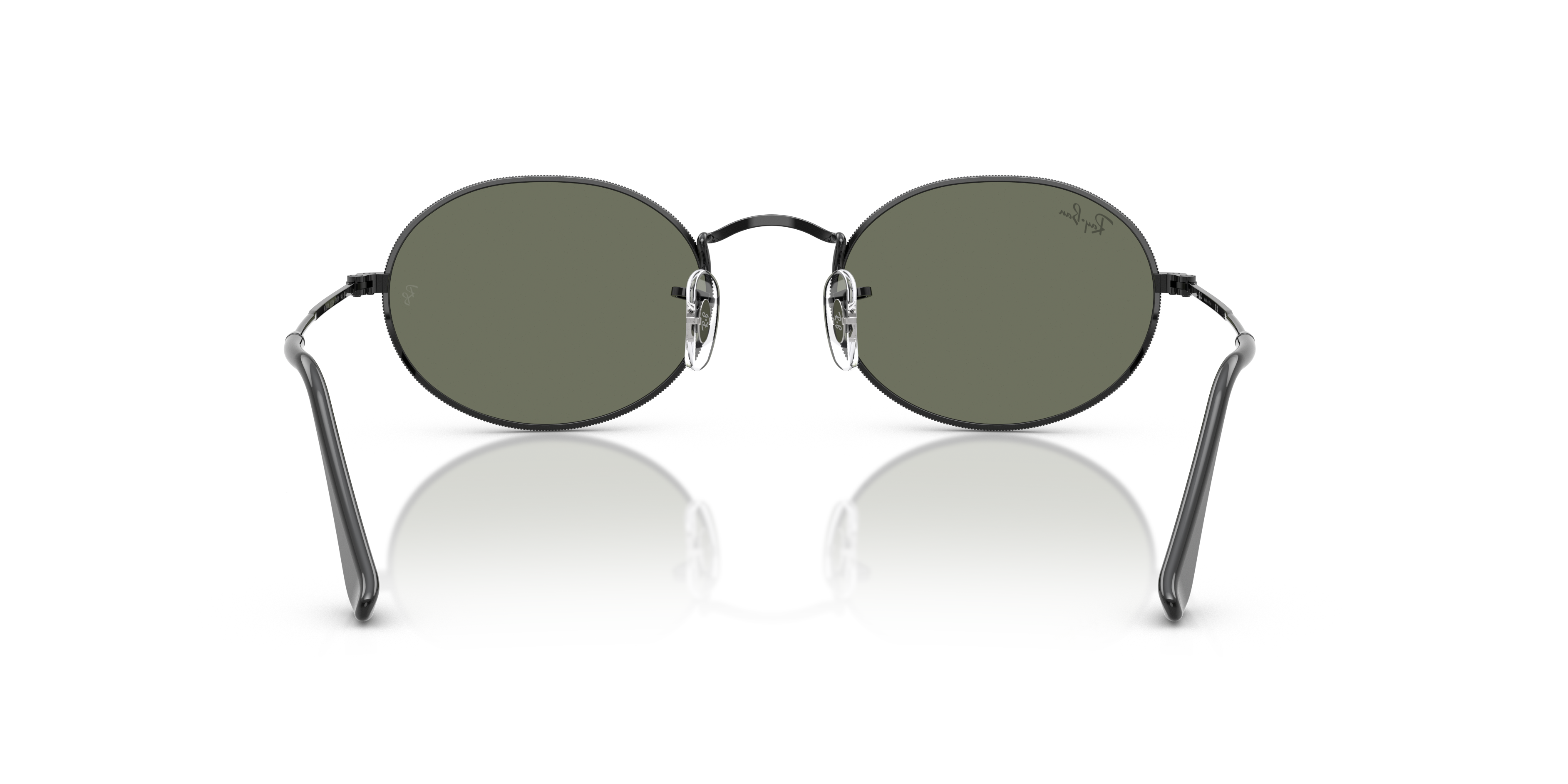 UNISEX SUNGLASSES RAY-BAN RB 3547N OVAL 001 GOLD CALIBER 48 
