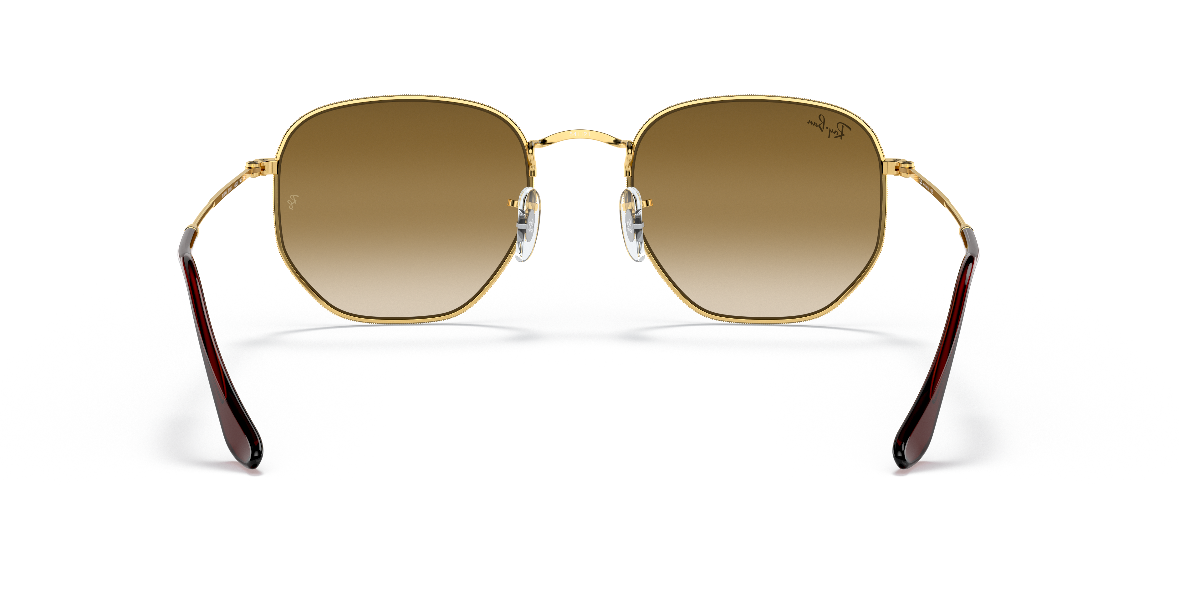 Occhiali da Sole Ray-Ban Hexagonal Arista Gold Unisex - 0RB3548