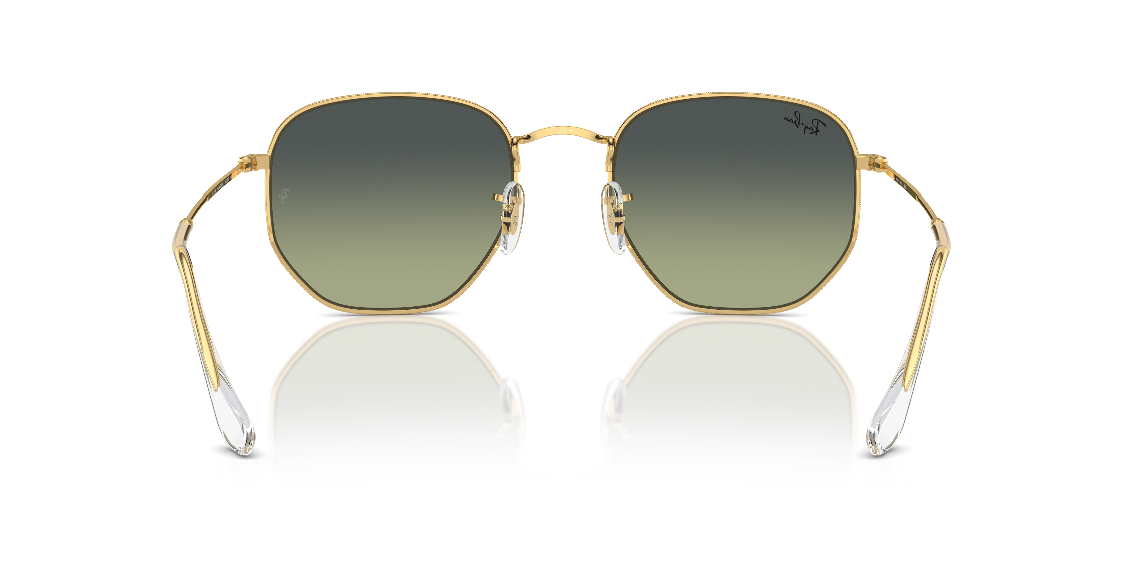 Occhiali da Sole Ray-Ban Hexagonal Arista Gold Unisex - 0RB3548