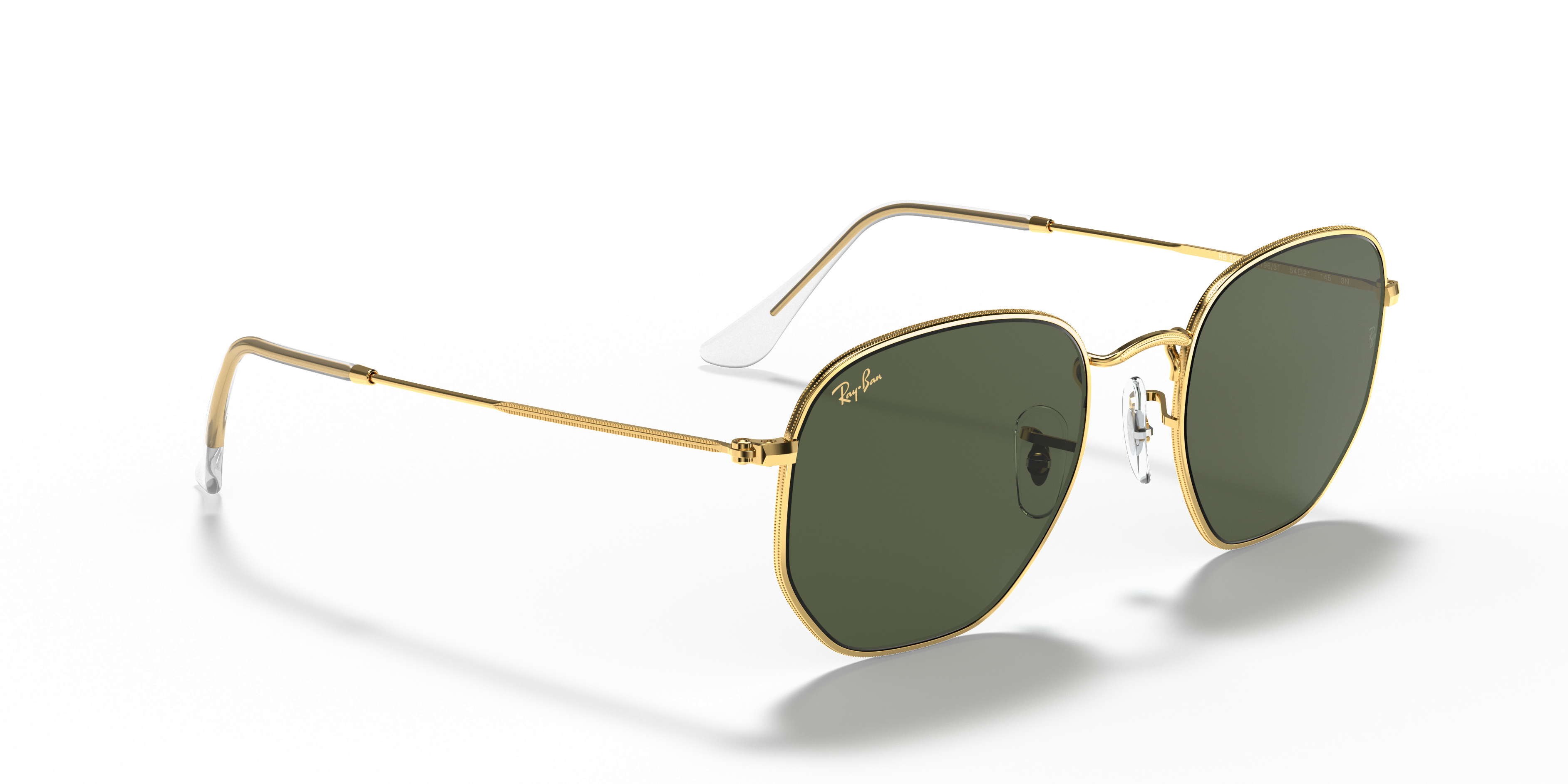 Occhiali da Sole Ray-Ban Hexagonal Arista Gold Unisex - 0RB3548