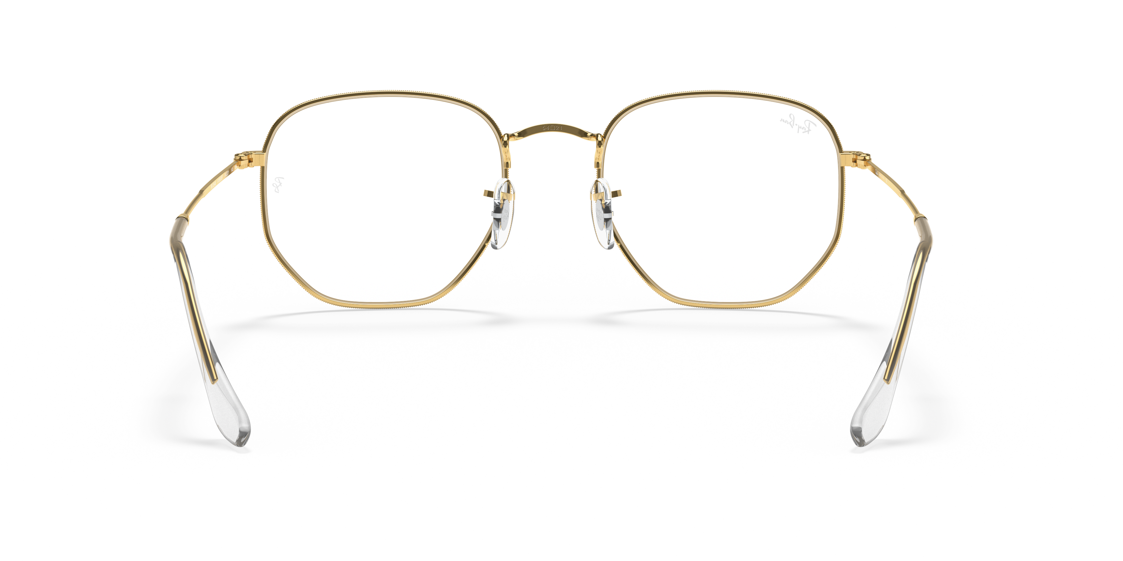 Occhiali da Sole Ray-Ban Hexagonal Arista Gold Unisex - 0RB3548