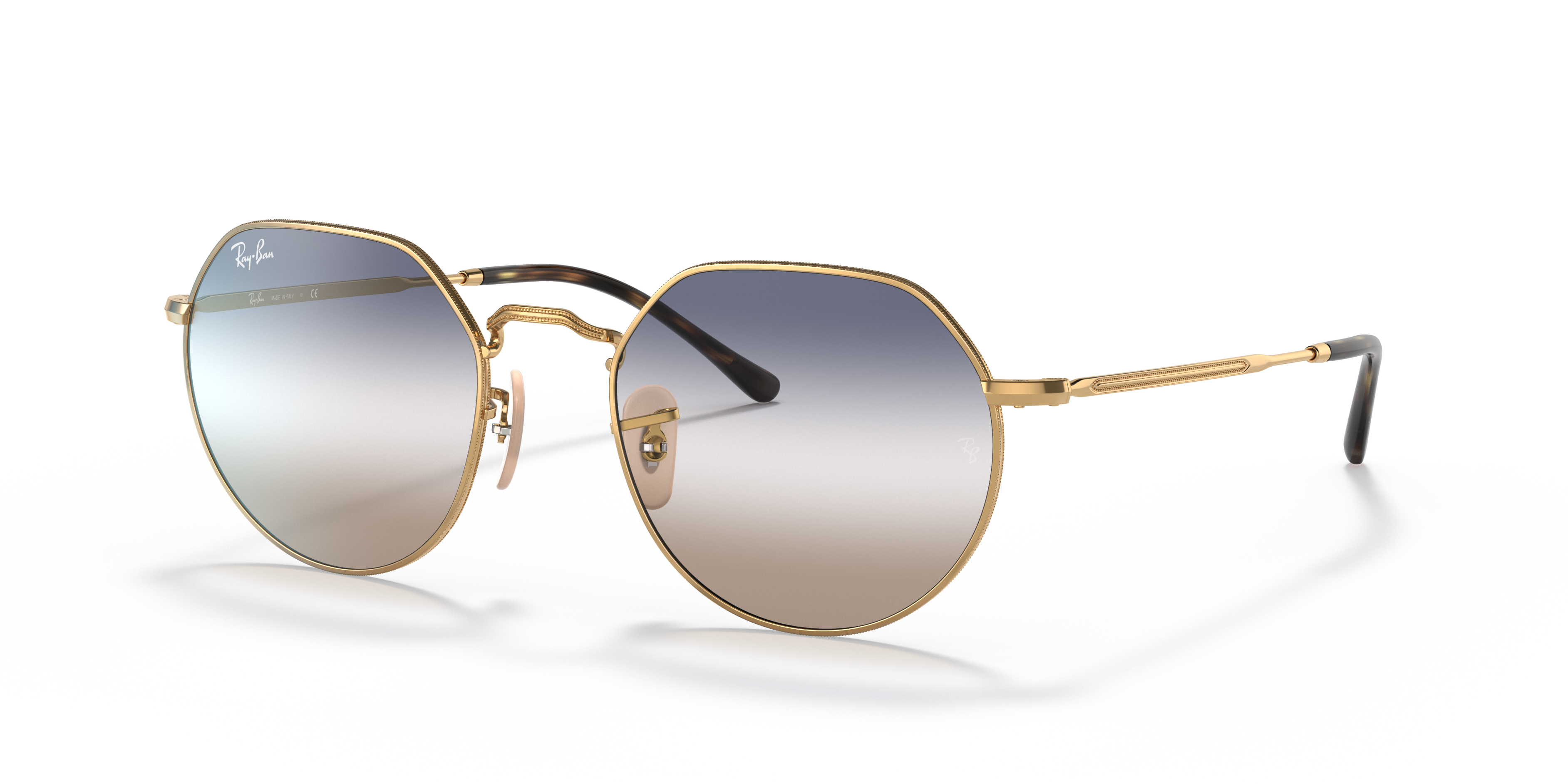 UNISEX SUNGLASSES RAY-BAN RB 3565 JACK 001/86 ARISTA CALIBER 51 