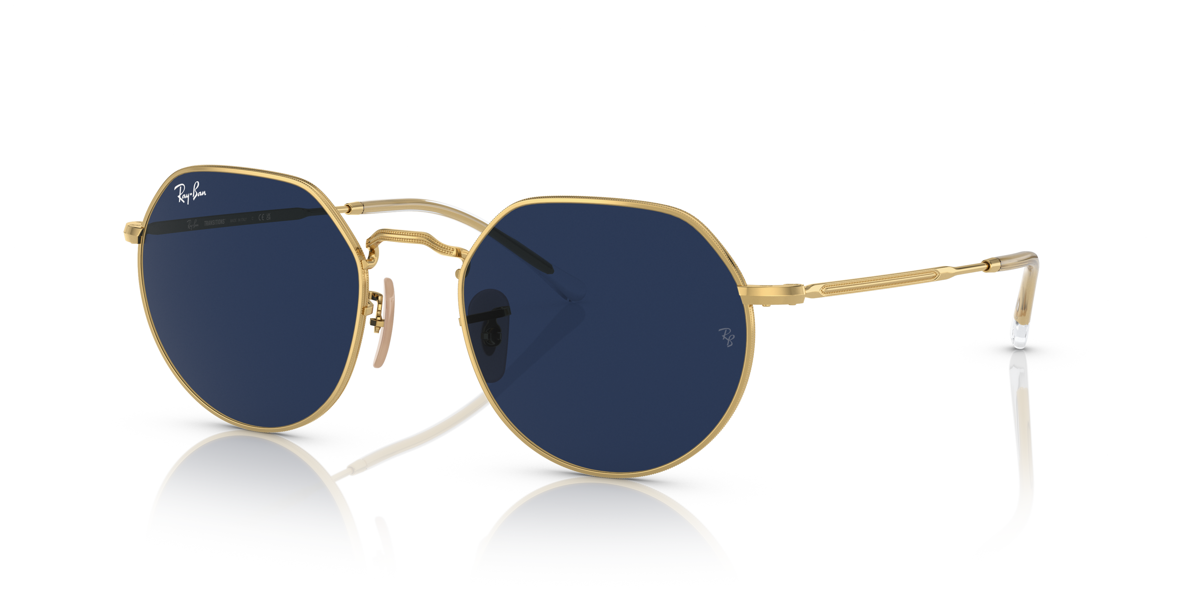 UNISEX SUNGLASSES RAY-BAN RB 3565 JACK 001/86 ARISTA CALIBER 51 