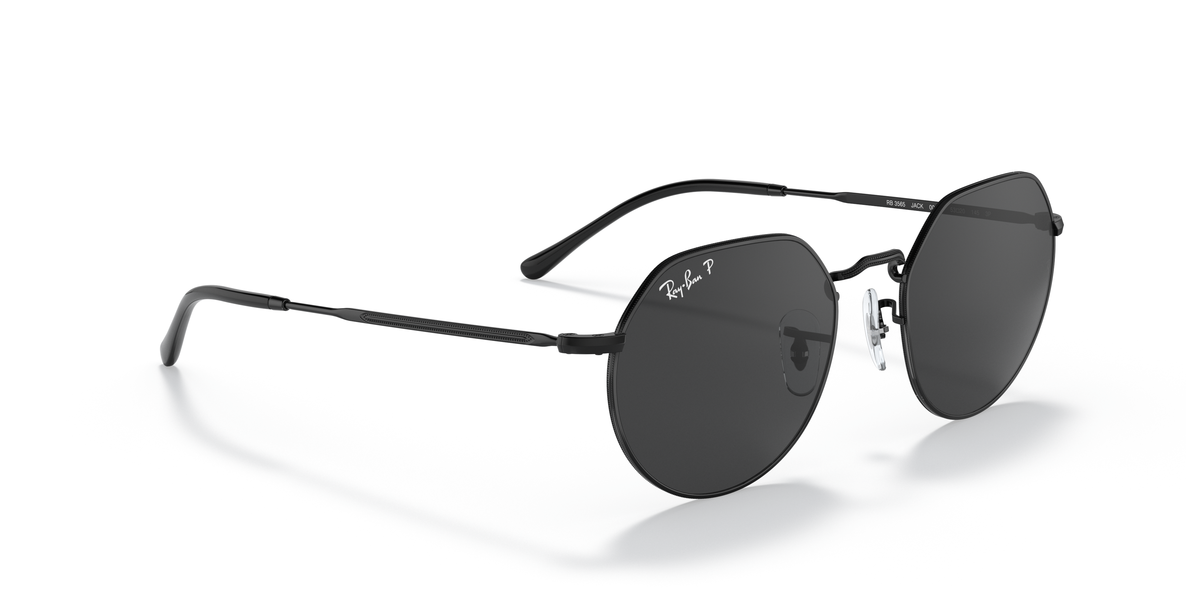 UNISEX SUNGLASSES RAY-BAN RB 3565 JACK 001/86 ARISTA CALIBER 51 