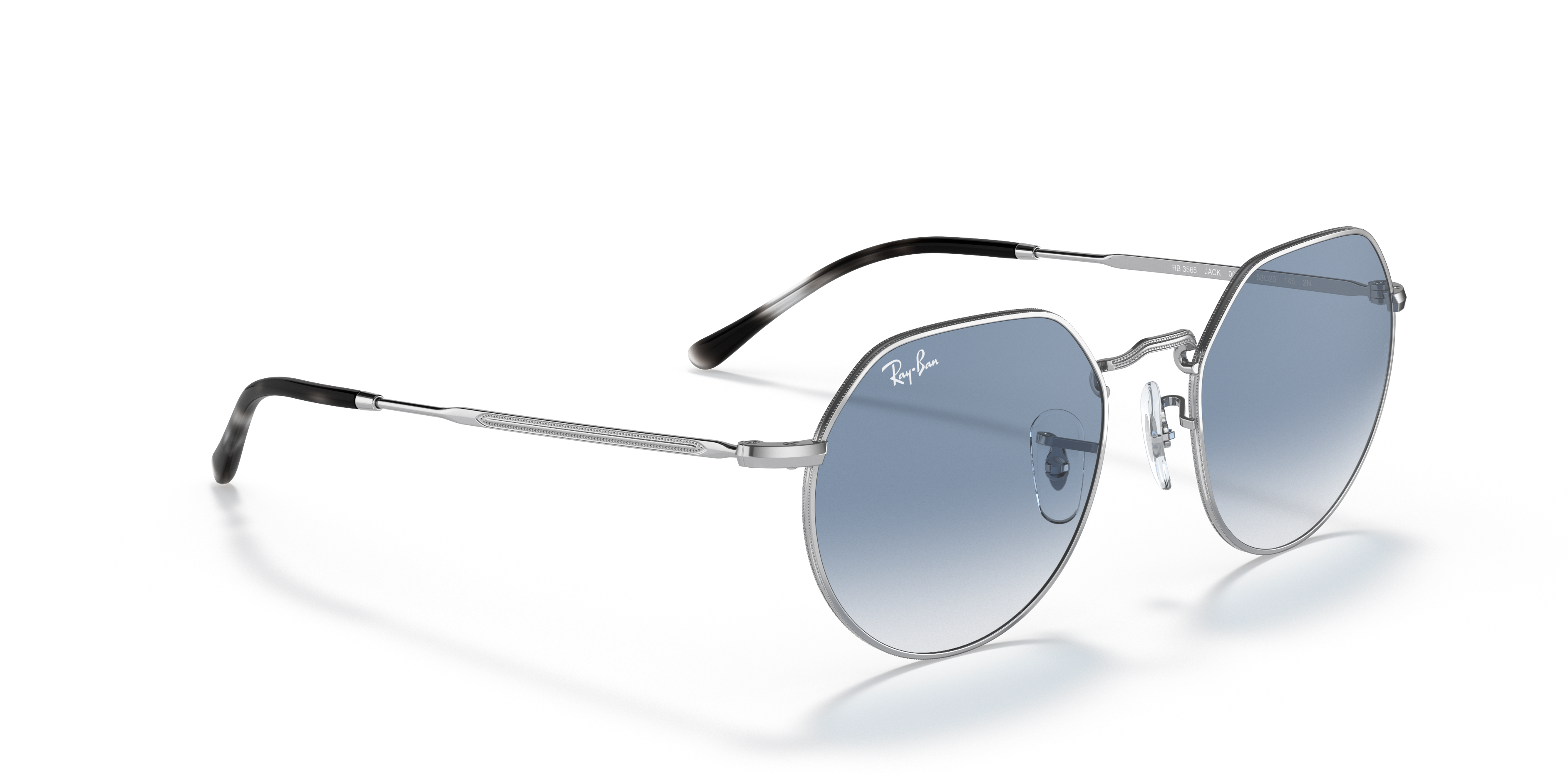 UNISEX SUNGLASSES RAY-BAN RB 3565 JACK 001/86 ARISTA CALIBER 51 