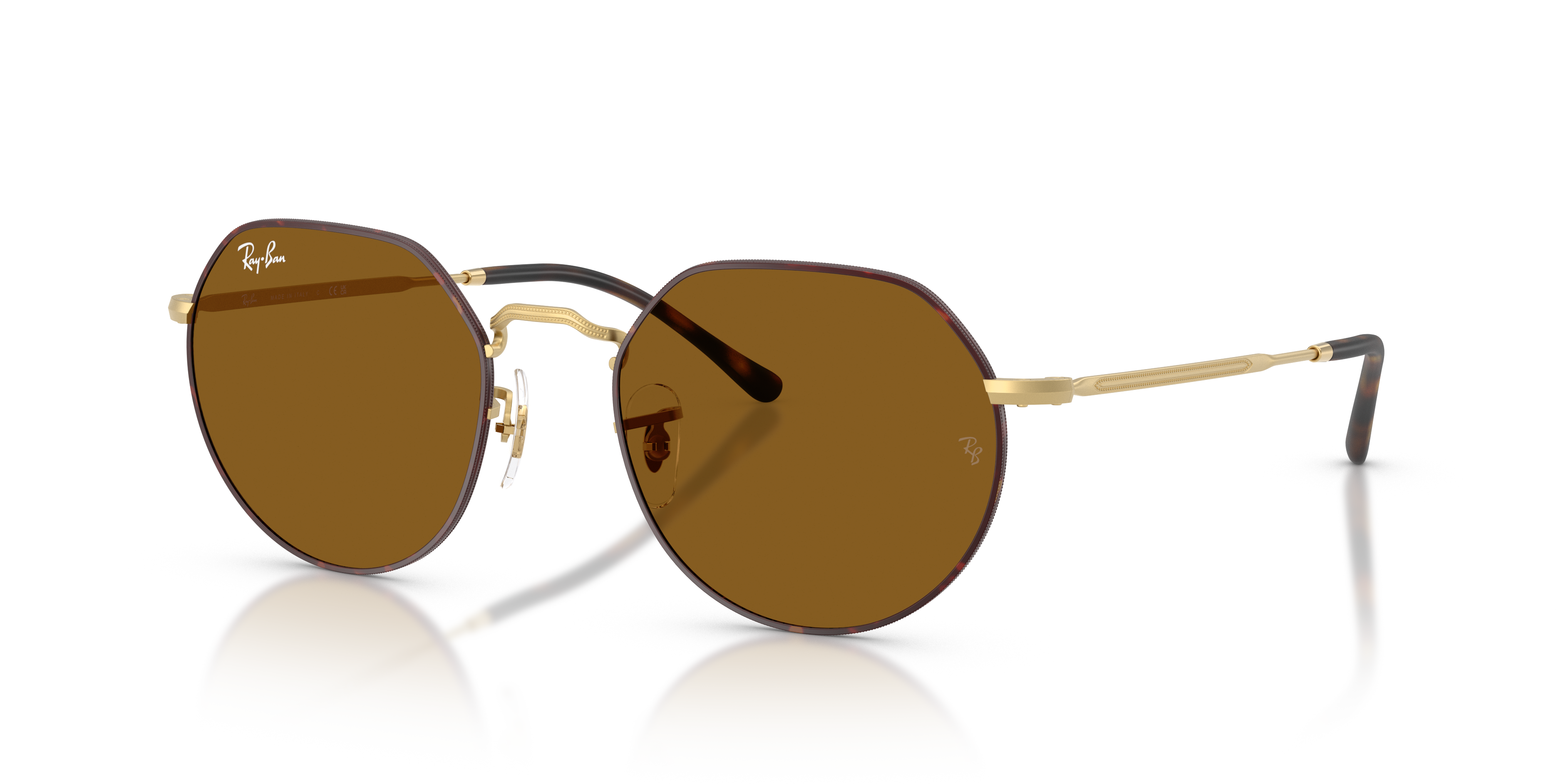 UNISEX SUNGLASSES RAY-BAN RB 3565 JACK 001/86 ARISTA CALIBER 51 