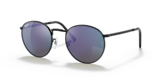 Ray-Ban New Round Neri 0RB3637: Occhiali da Sole Unisex Originali