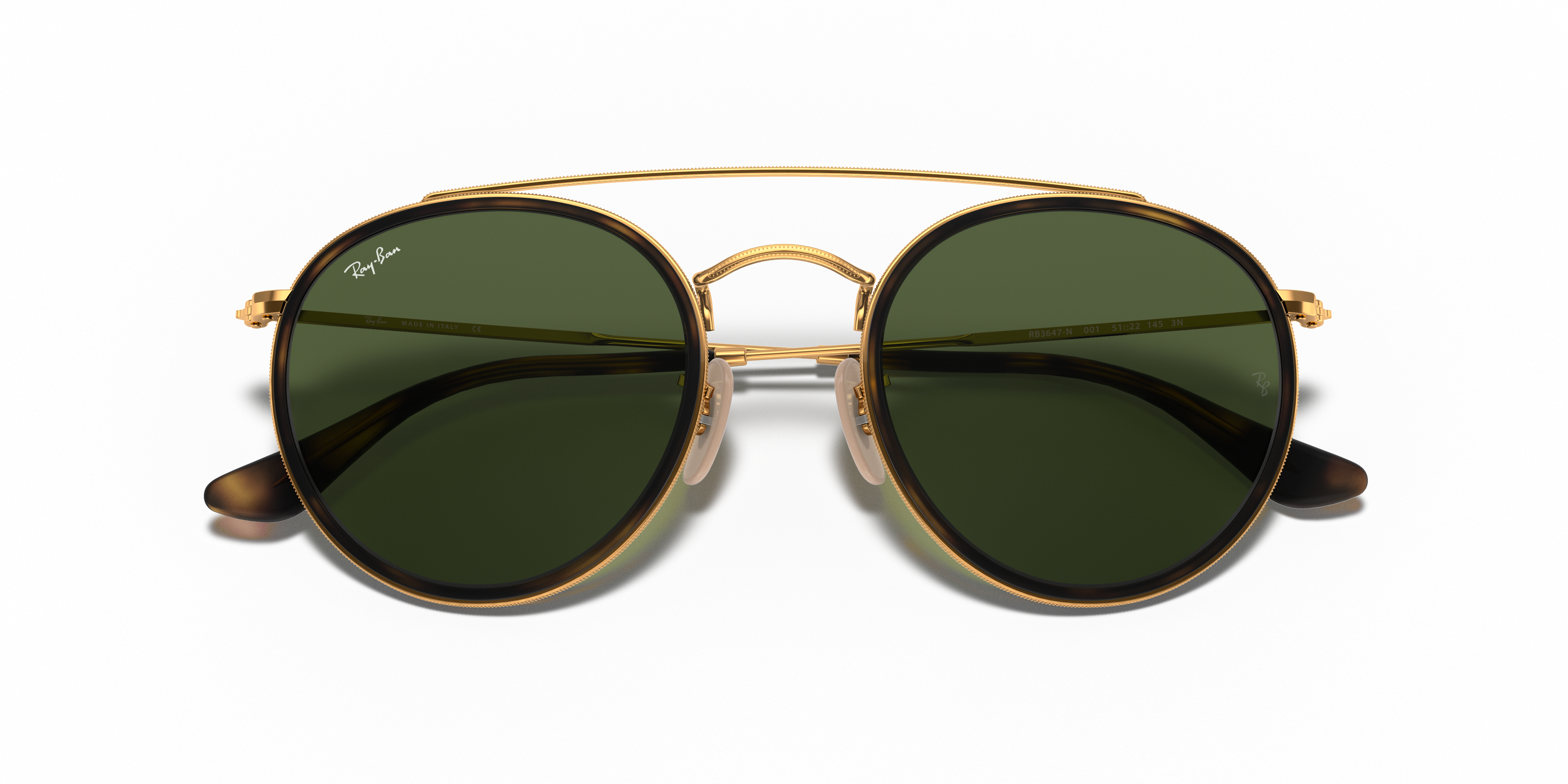 Occhiali da Sole Ray-Ban RB3647N Neri - Stile Iconico, Originali
