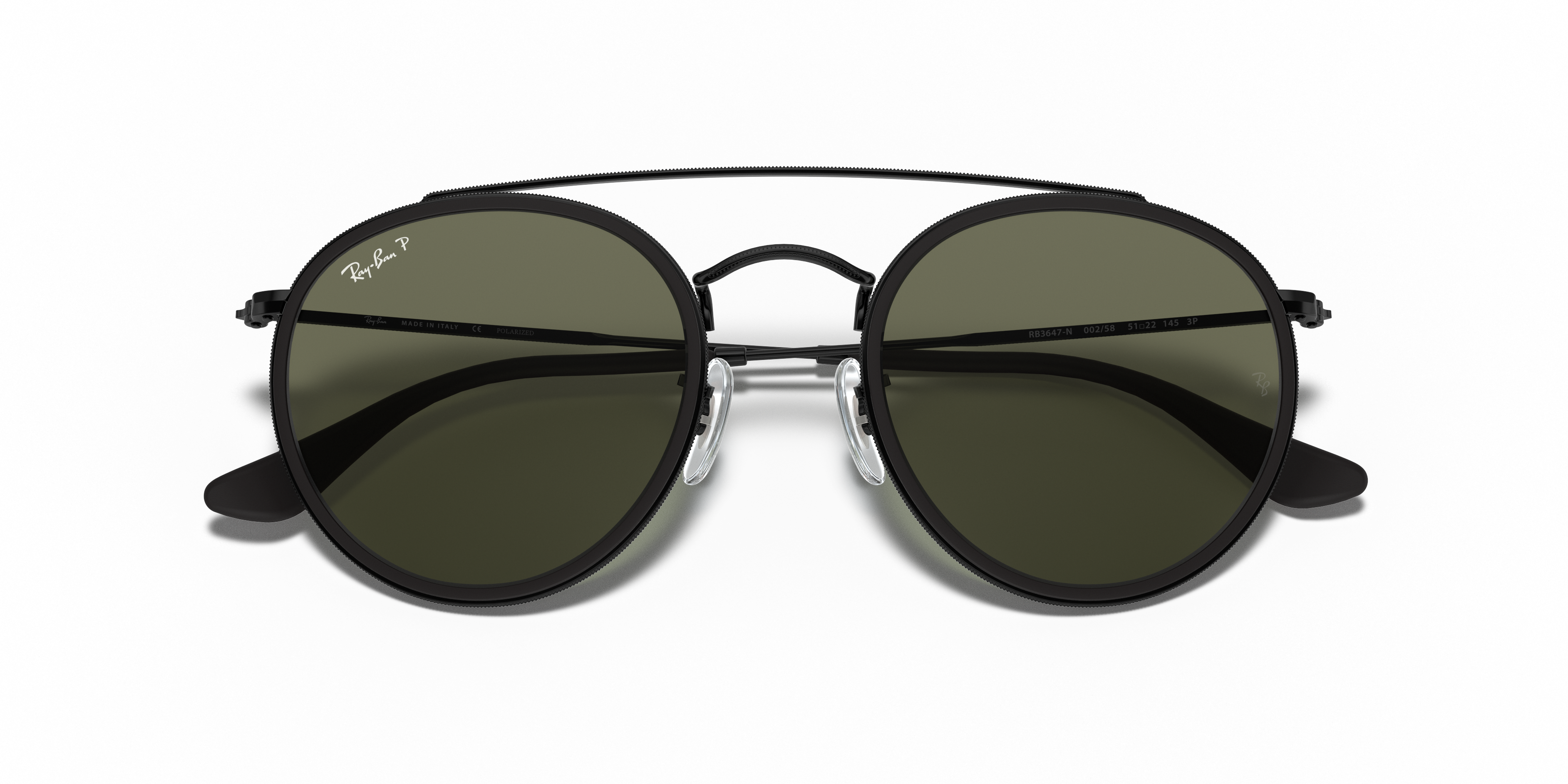 Occhiali da Sole Ray-Ban RB3647N Neri - Stile Iconico, Originali