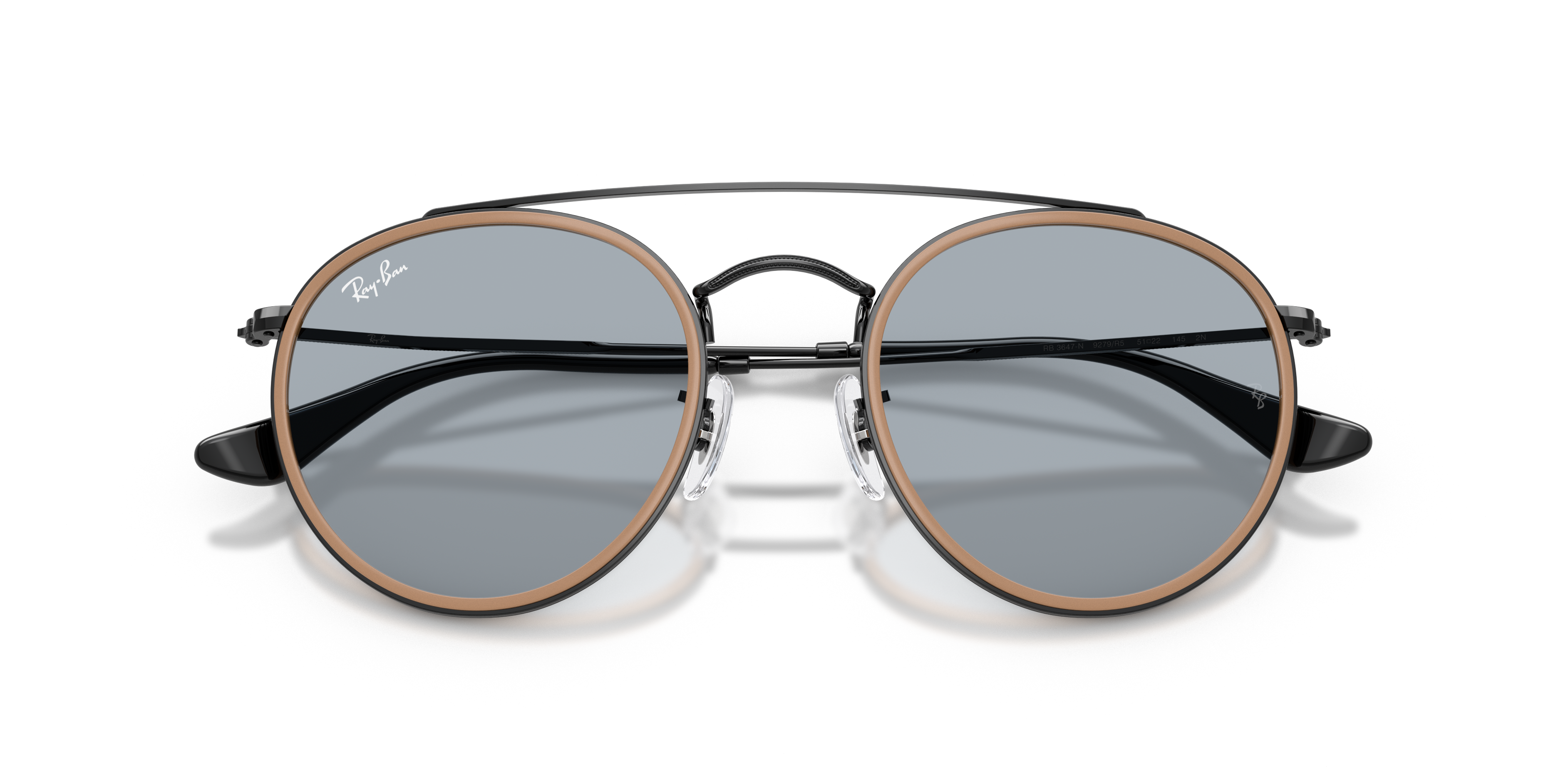 Occhiali da Sole Ray-Ban RB3647N Neri - Stile Iconico, Originali