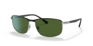 Occhiali da Sole Ray-Ban RB3671CH Polarized Neri | Modello Unisex