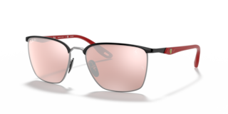 Occhiali da Sole Ray-Ban Scuderia Ferrari Polarizzati RB3673M Black