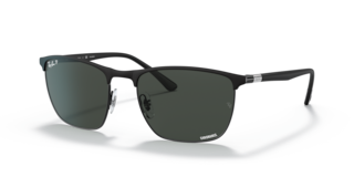 Occhiali da Sole Ray-Ban RB3686 Polarizzati Neri Originali