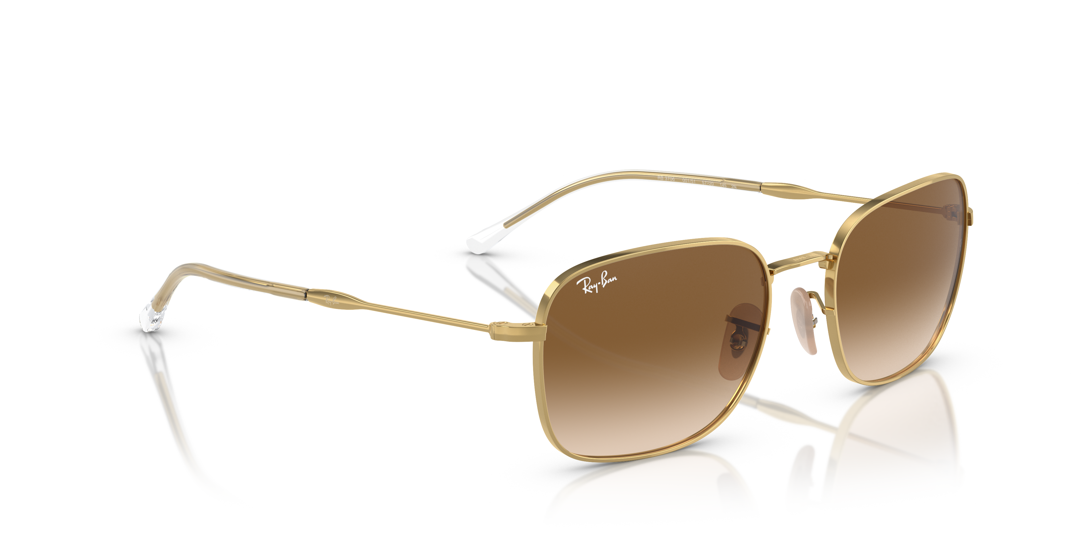RAY-BAN RB 3706 - 001/51 GOLD | UNISEX CALIBER 54 SUNGLASSES 