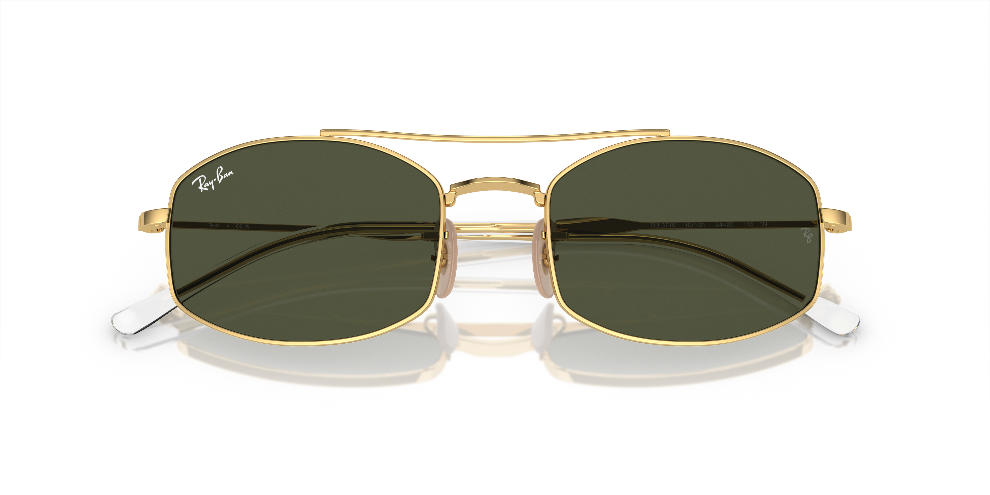 RAY-BAN RB 3719 - 001/31 GOLD | UNISEX CALIBER 51 SUNGLASSES 