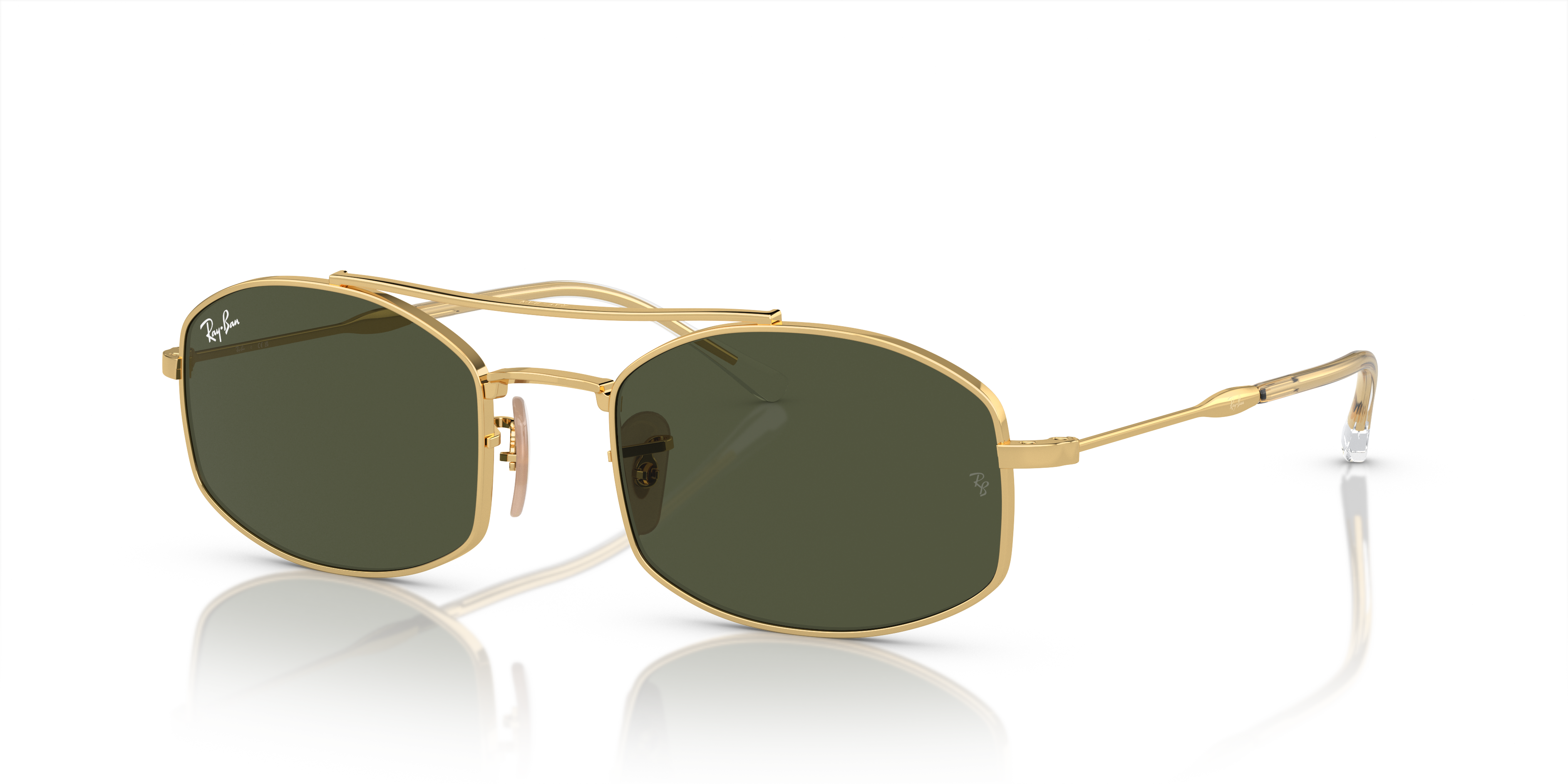 RAY-BAN RB 3719 - 001/31 GOLD | UNISEX CALIBER 51 SUNGLASSES 