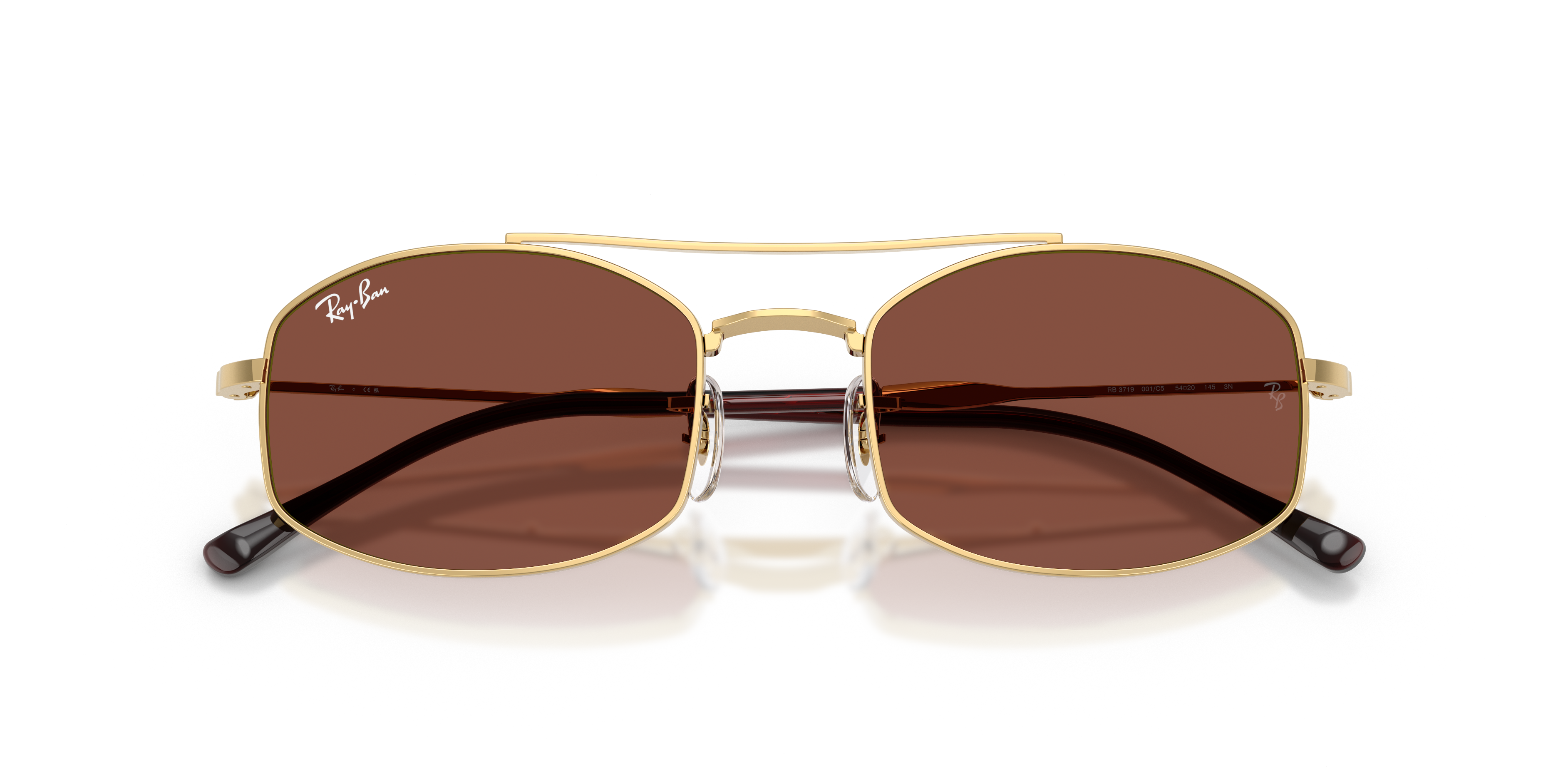 RAY-BAN RB 3719 - 001/31 GOLD | UNISEX CALIBER 51 SUNGLASSES 