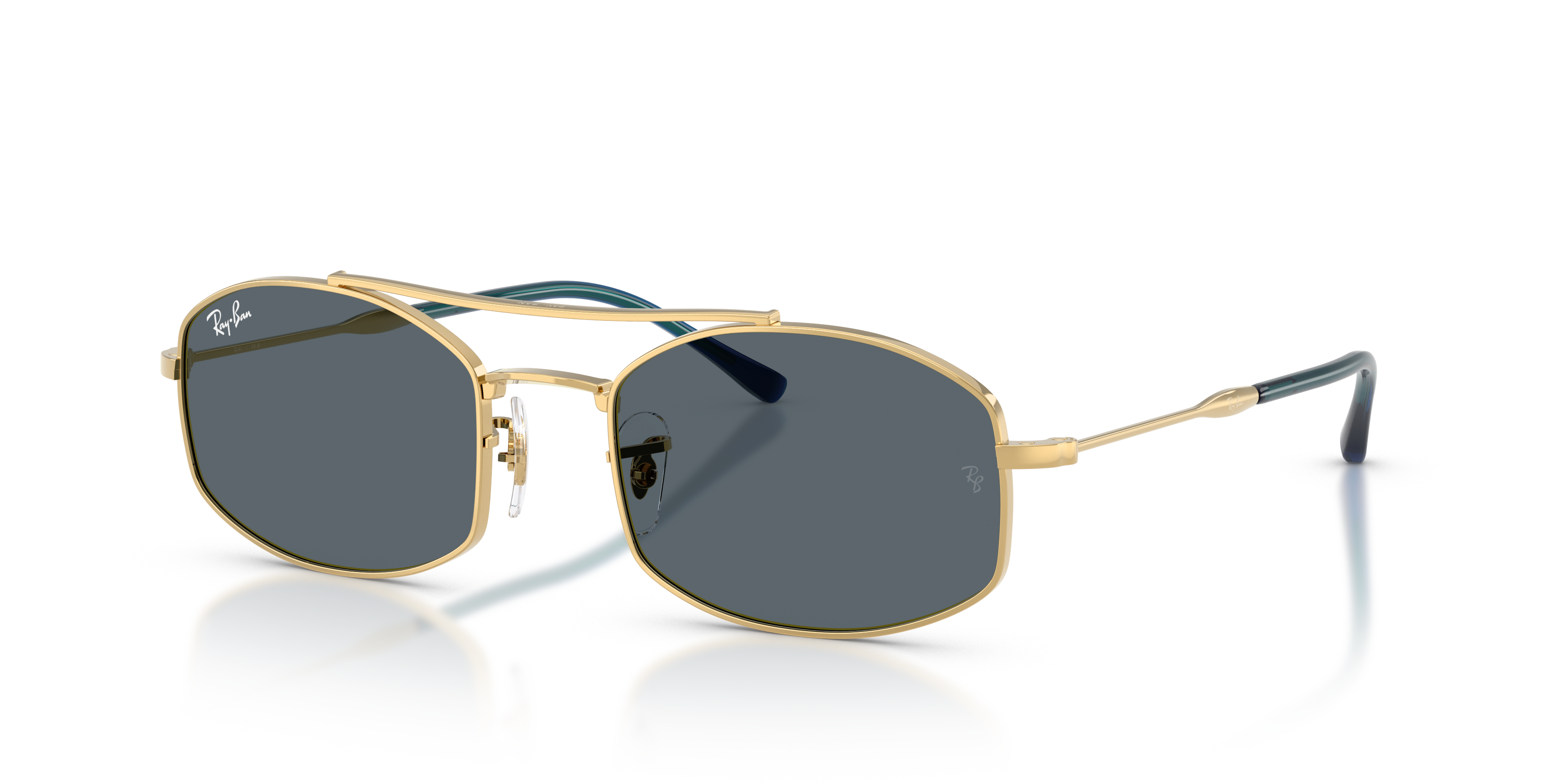 RAY-BAN RB 3719 - 001/31 GOLD | UNISEX CALIBER 51 SUNGLASSES 