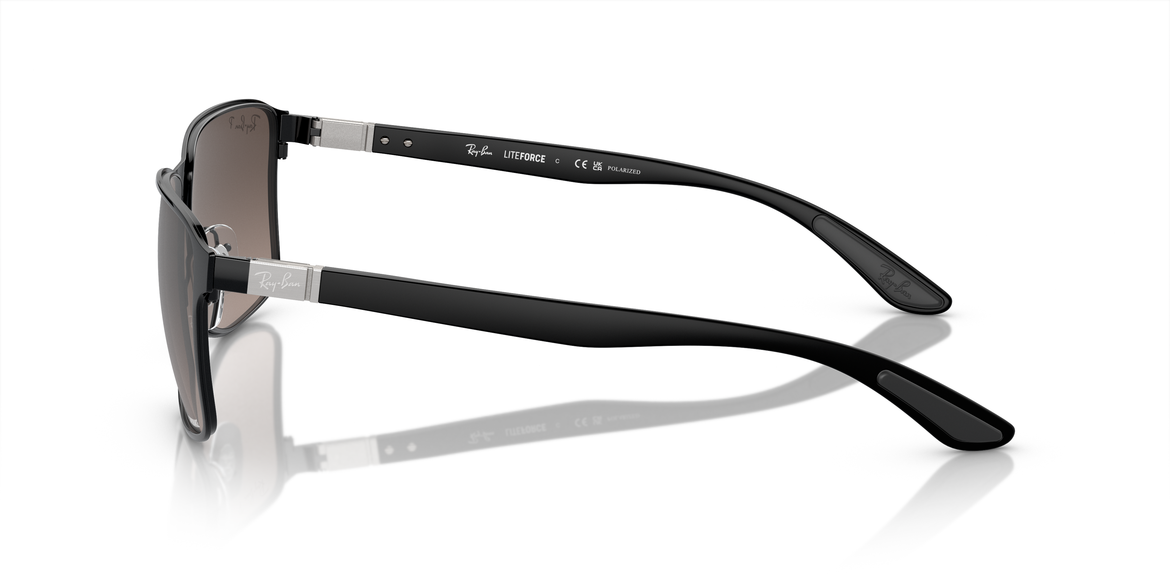 RAY-BAN RB 3721CH - 186/5J BLACK ON BLACK | UNISEX SUNGLASSES 