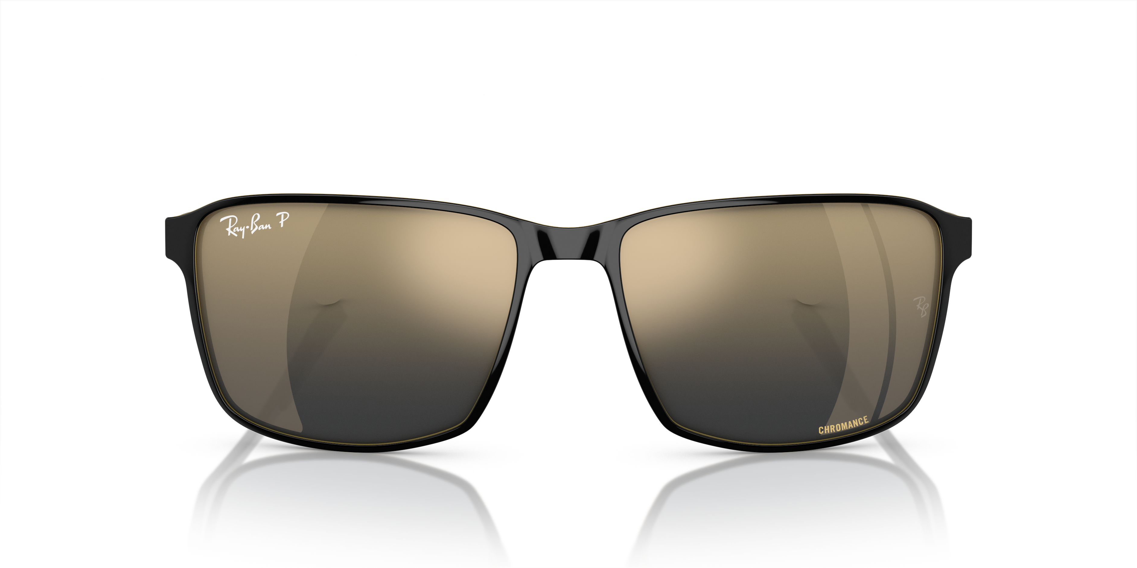 RAY-BAN RB 3721CH - 186/5J BLACK ON BLACK | UNISEX SUNGLASSES 