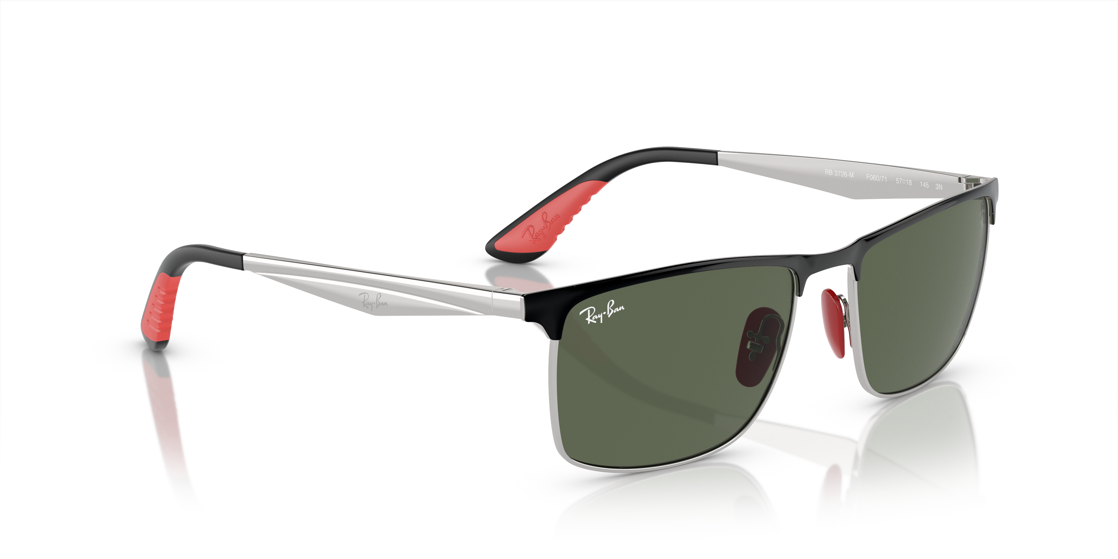 RAY-BAN RB 3726M - F007A1 SILVER | UNISEX SUNGLASSES 