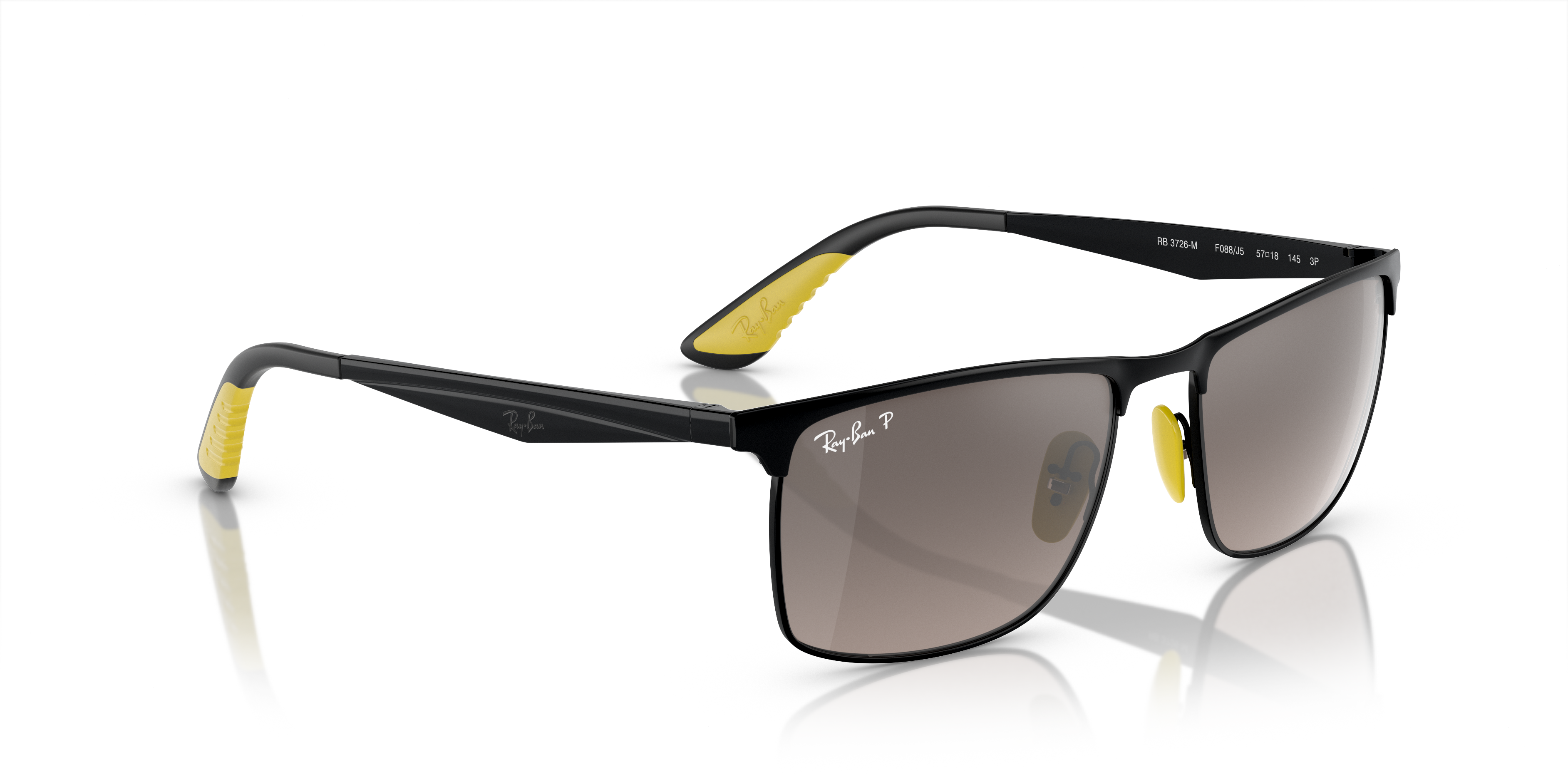 RAY-BAN RB 3726M - F007A1 SILVER | UNISEX SUNGLASSES 