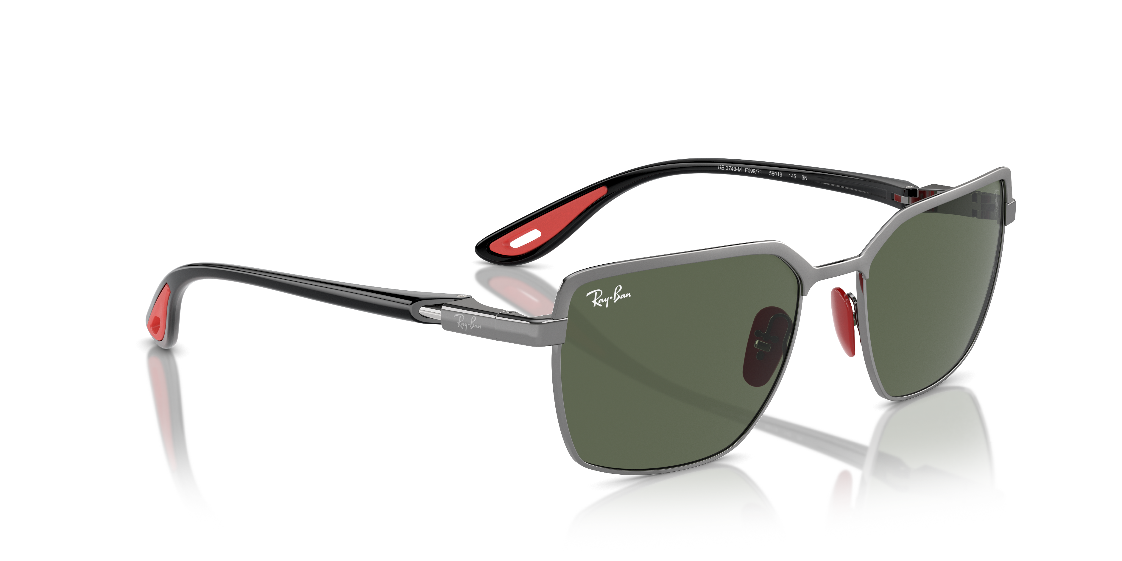 Ray-Ban Scuderia Ferrari 0RB3743M Rosso | Occhiali da Sole Originali