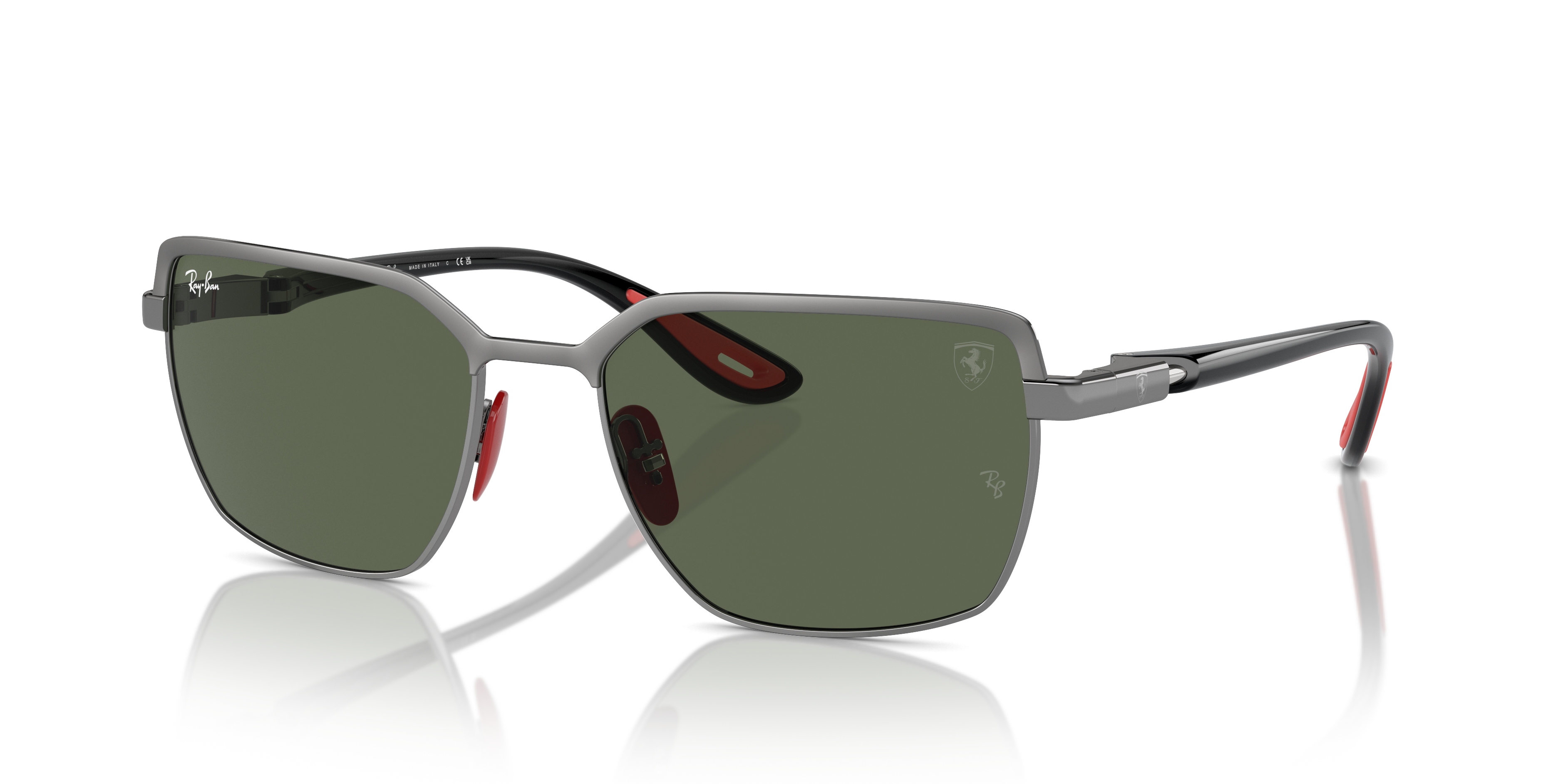 Ray-Ban Scuderia Ferrari 0RB3743M Rosso | Occhiali da Sole Originali