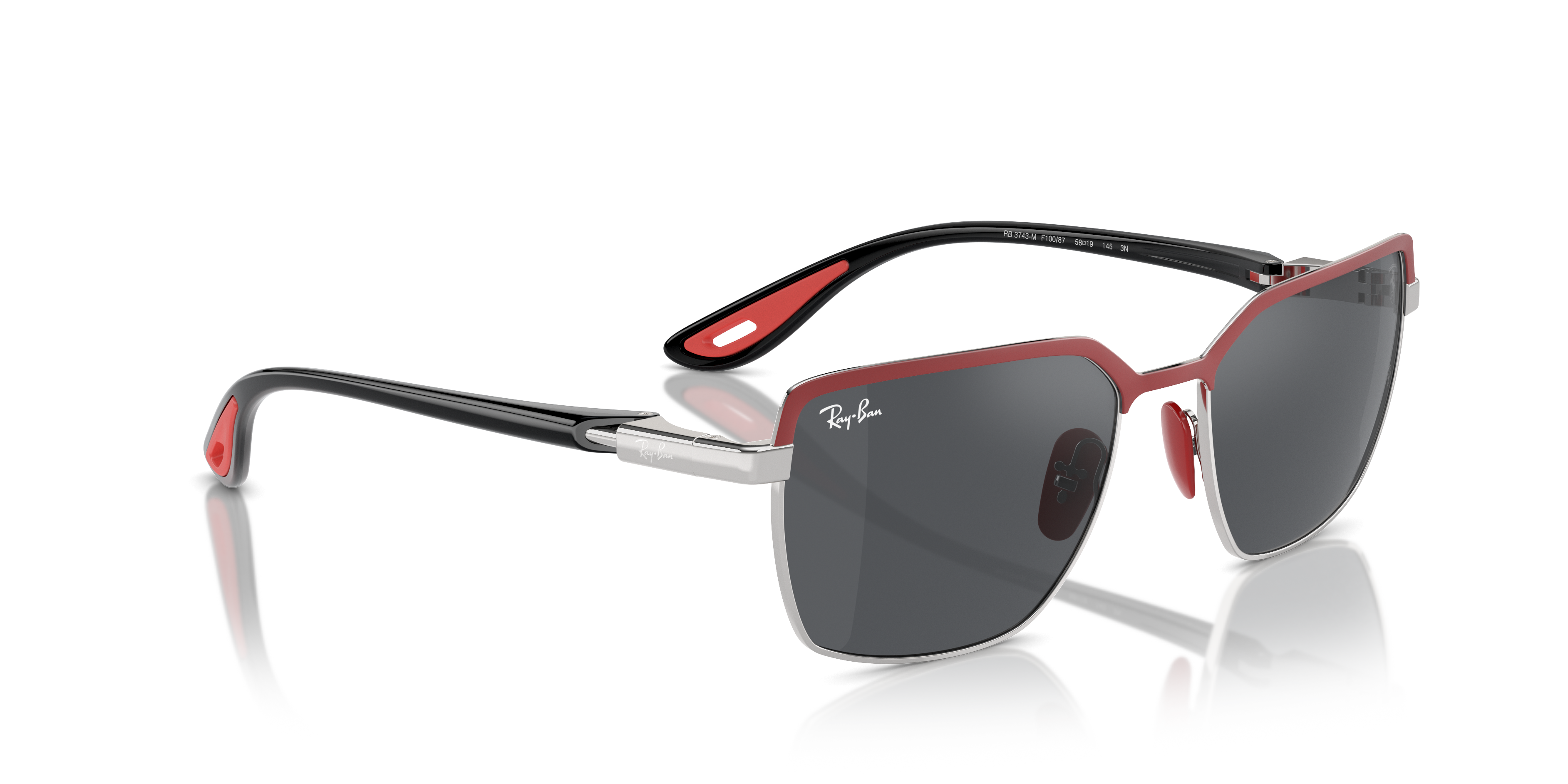 Ray-Ban Scuderia Ferrari 0RB3743M Rosso | Occhiali da Sole Originali