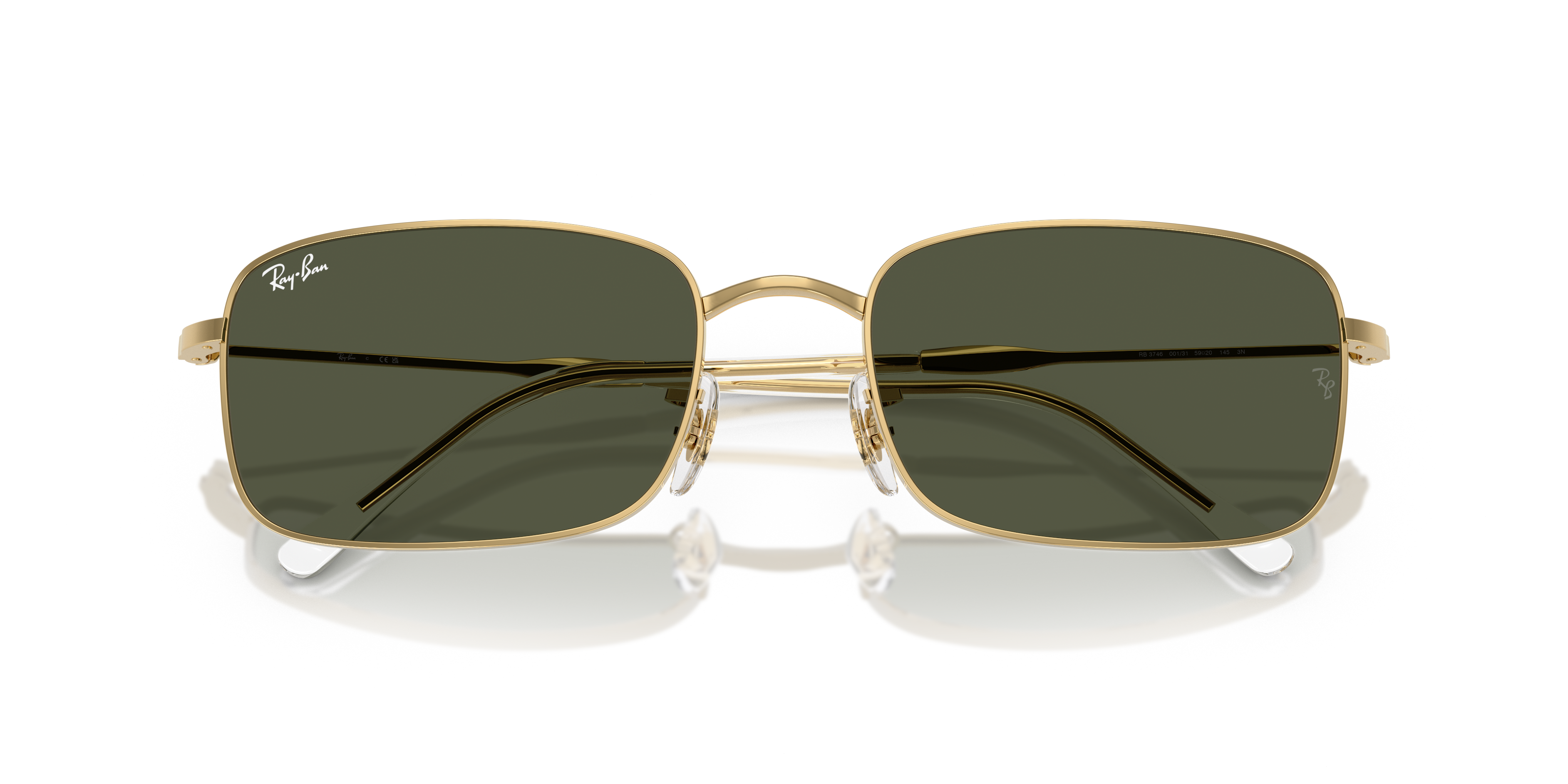 Occhiali da Sole Ray-Ban RB3746 Arista Gold Unisex Originali
