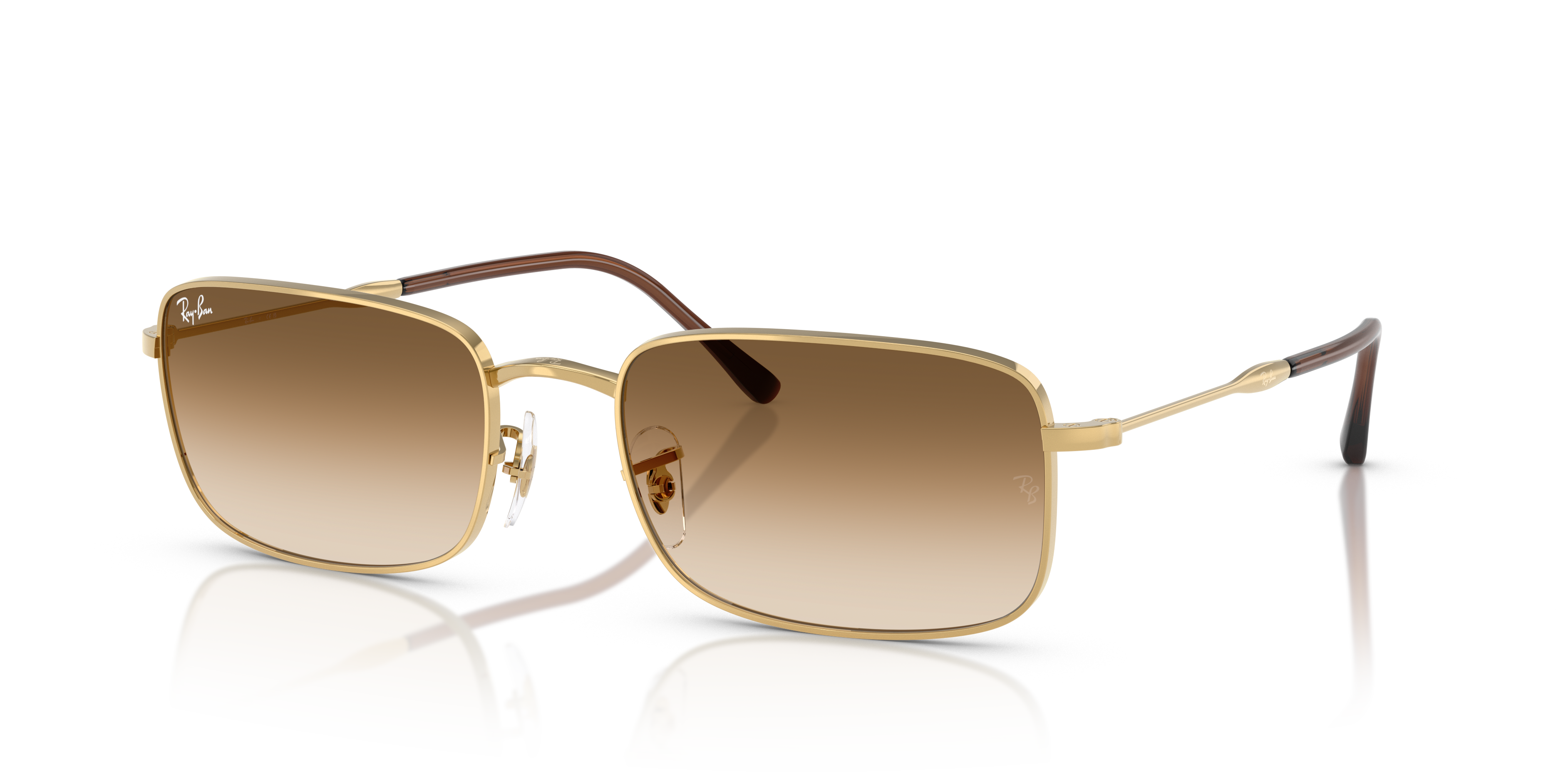 Occhiali da Sole Ray-Ban RB3746 Arista Gold Unisex Originali