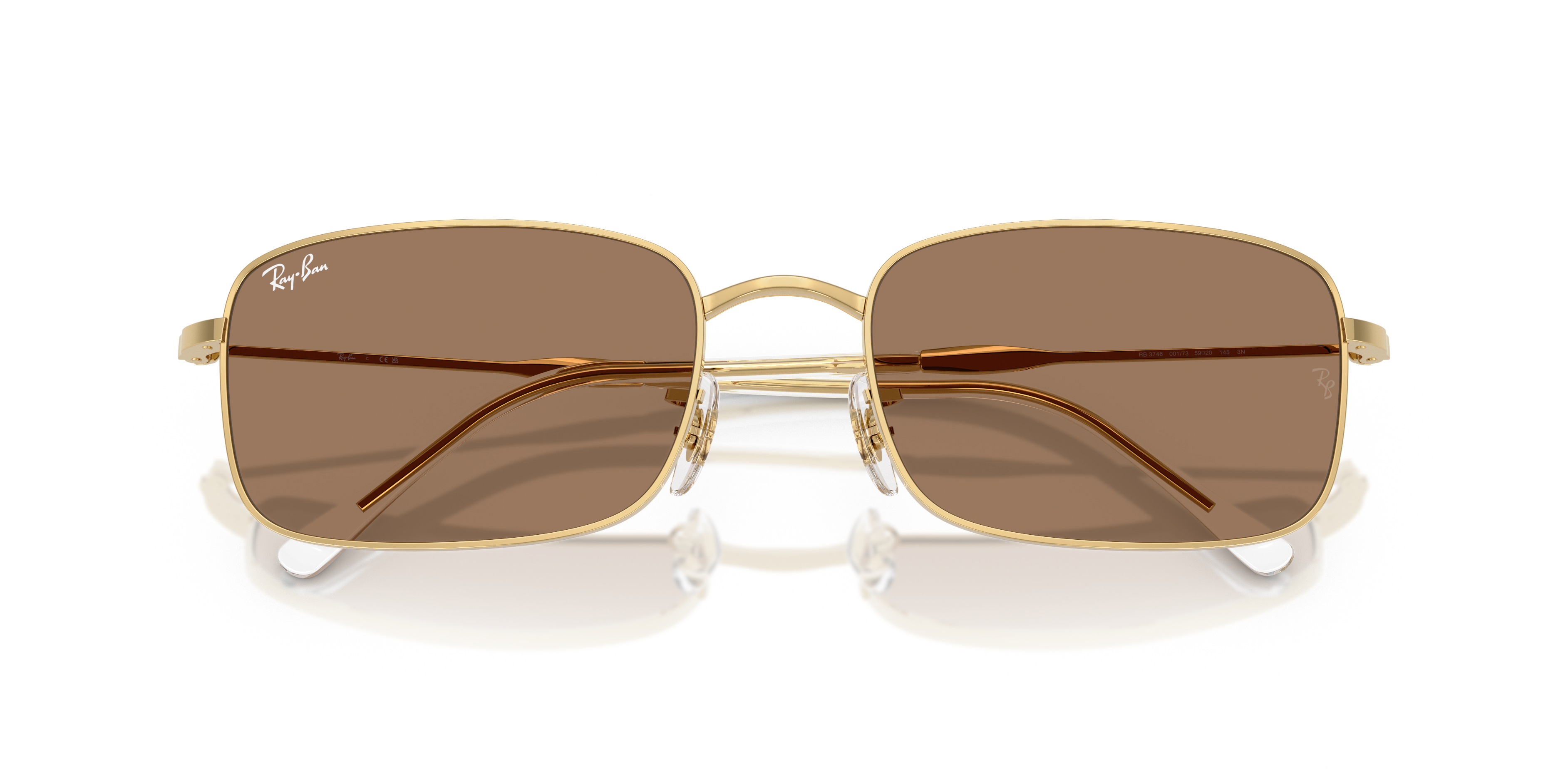 Occhiali da Sole Ray-Ban RB3746 Arista Gold Unisex Originali
