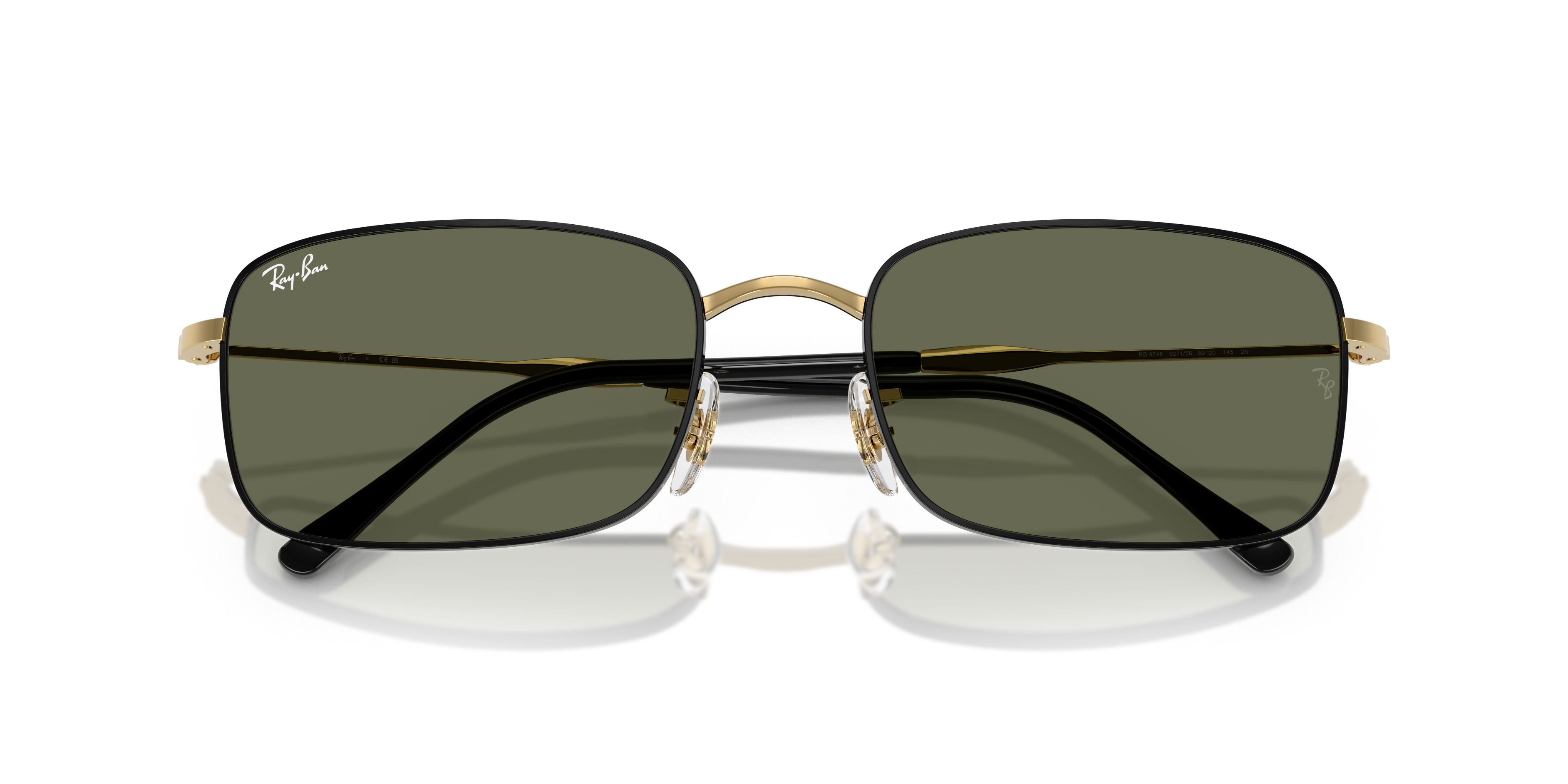 Occhiali da Sole Ray-Ban RB3746 Arista Gold Unisex Originali