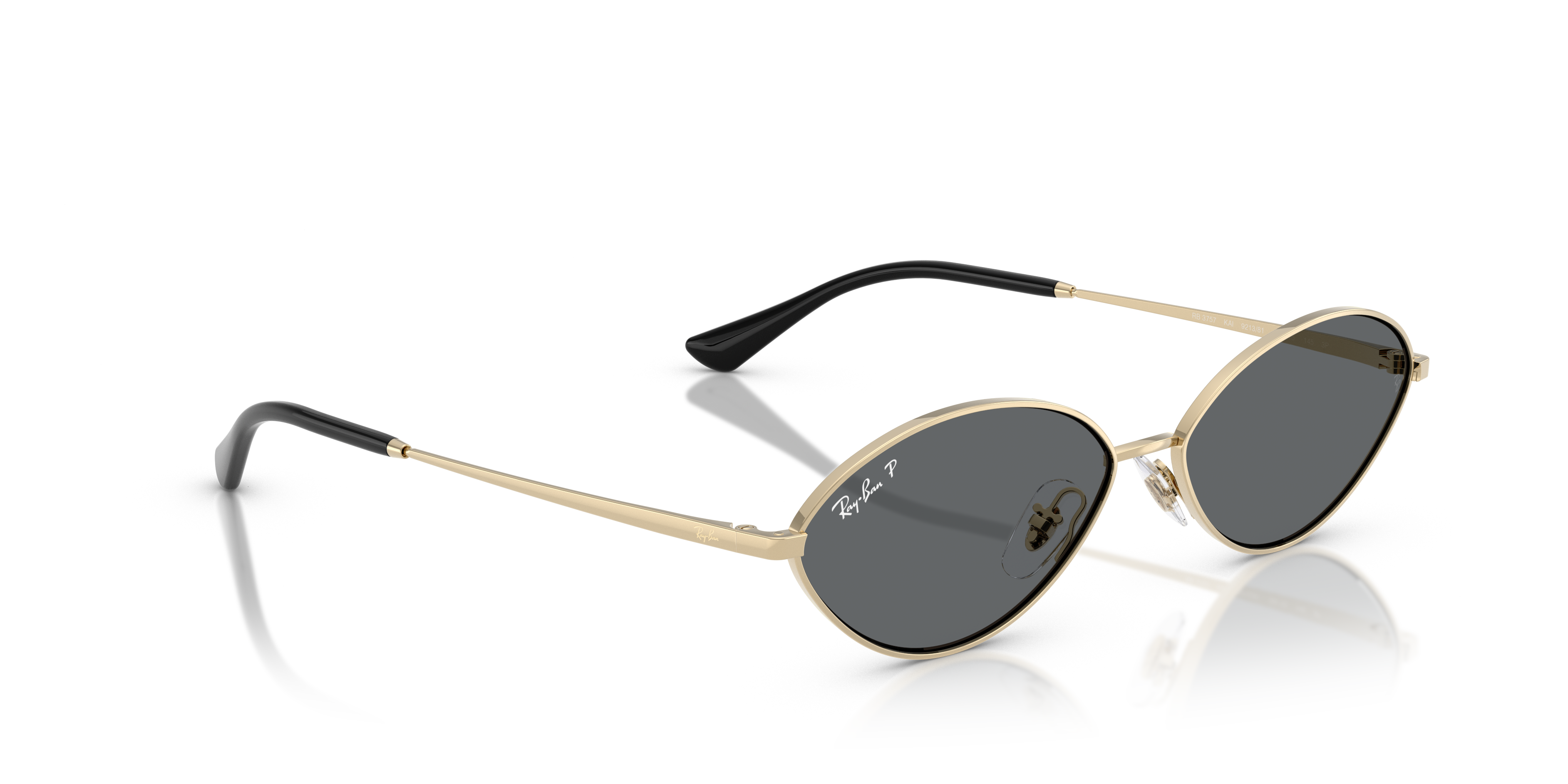 Occhiali da sole Ray-Ban KAI Gold 0RB3757 Unisex Originali