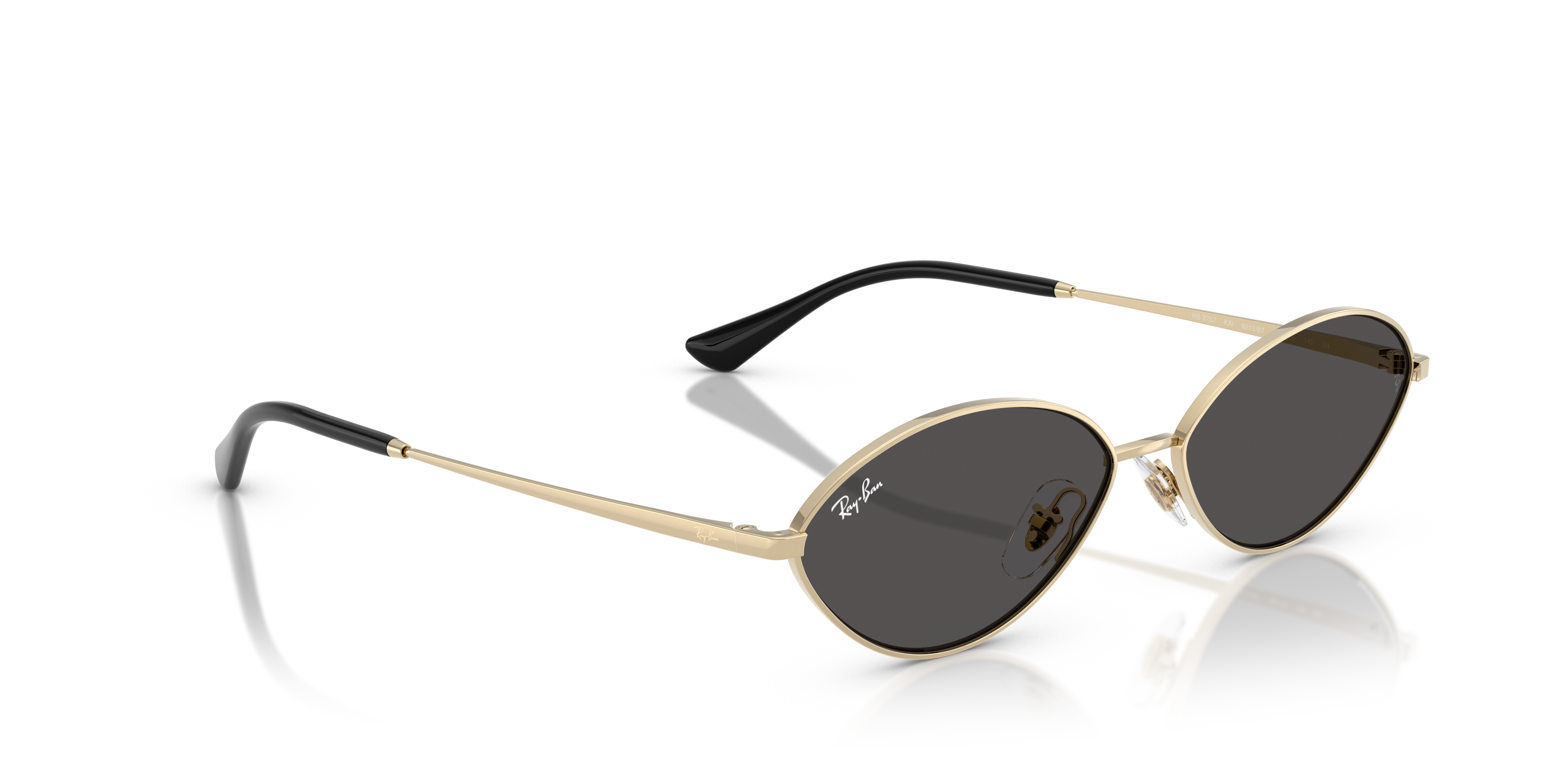 Occhiali da sole Ray-Ban KAI Gold 0RB3757 Unisex Originali