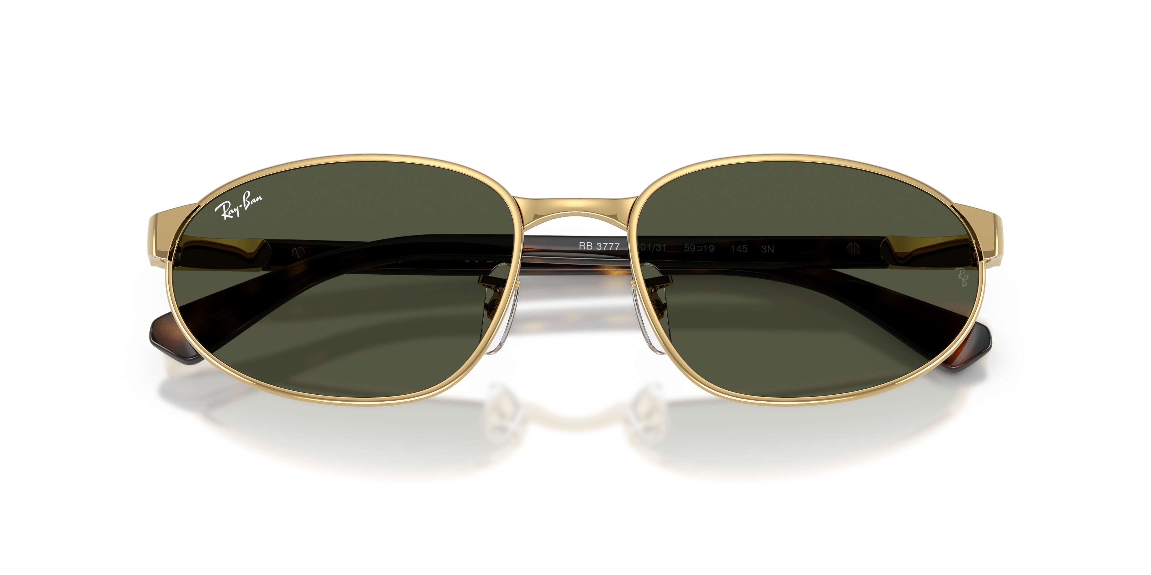 Ray-Ban RB3777 Arista Gold: Occhiali da Sole Unisex Originali
