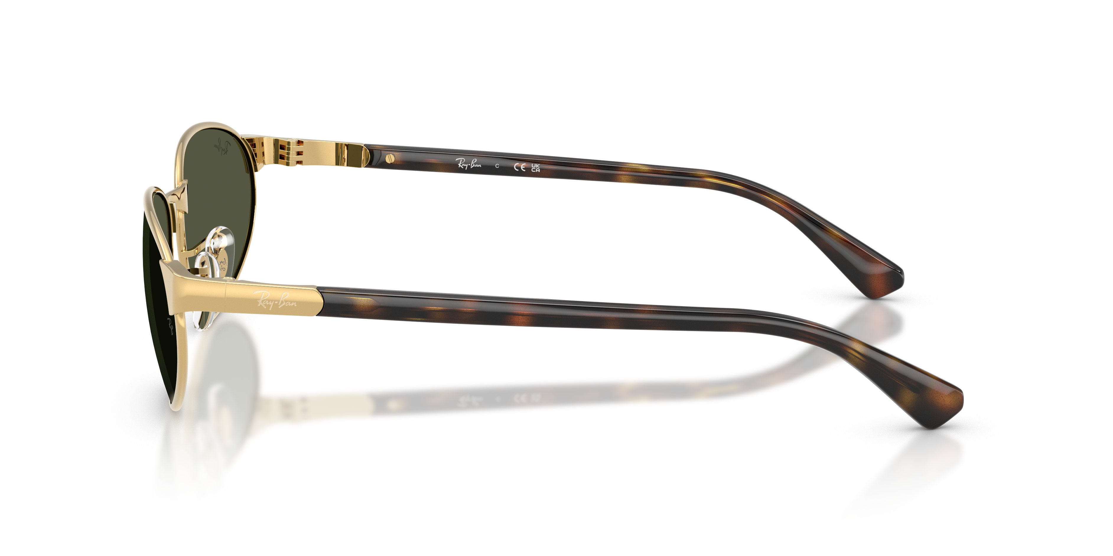 Ray-Ban RB3777 Arista Gold: Occhiali da Sole Unisex Originali
