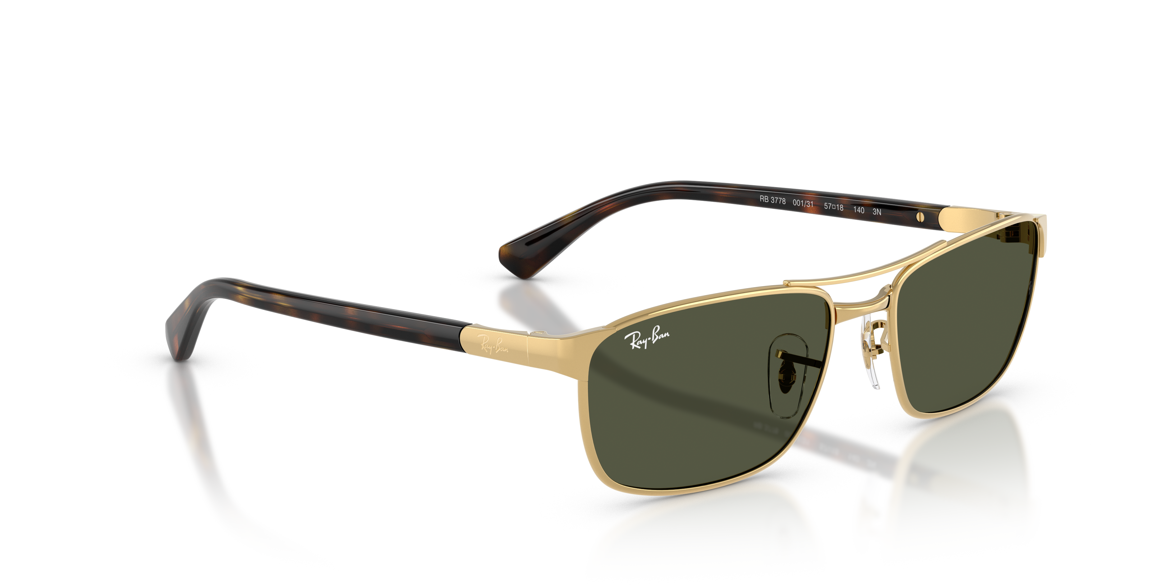 Occhiali da Sole Ray-Ban RB3778 Arista Gold | Stile Iconico Unisex