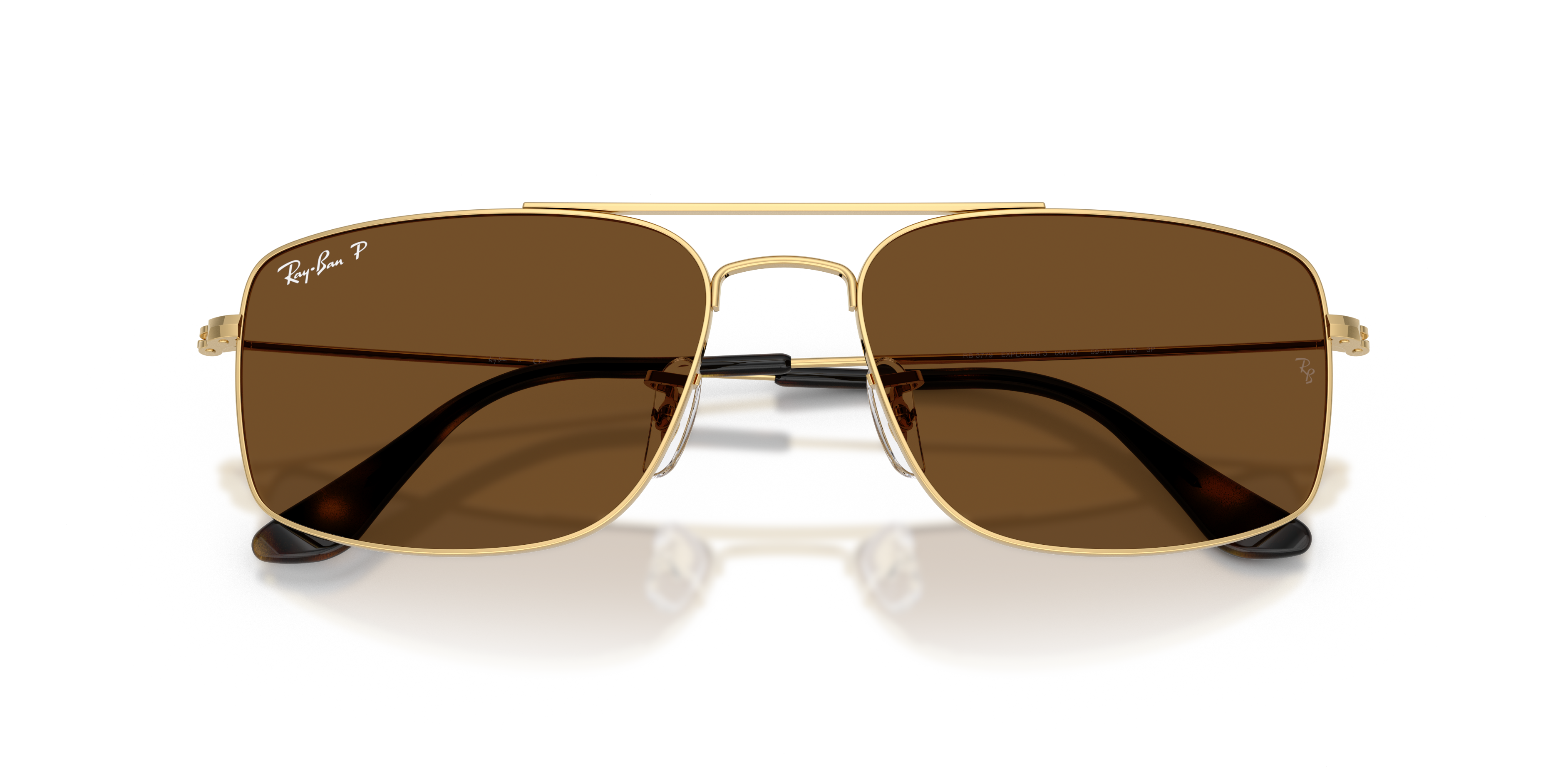 Occhiali da Sole Ray-Ban 0RB3779 Explorer 3 Arista Gold Originali