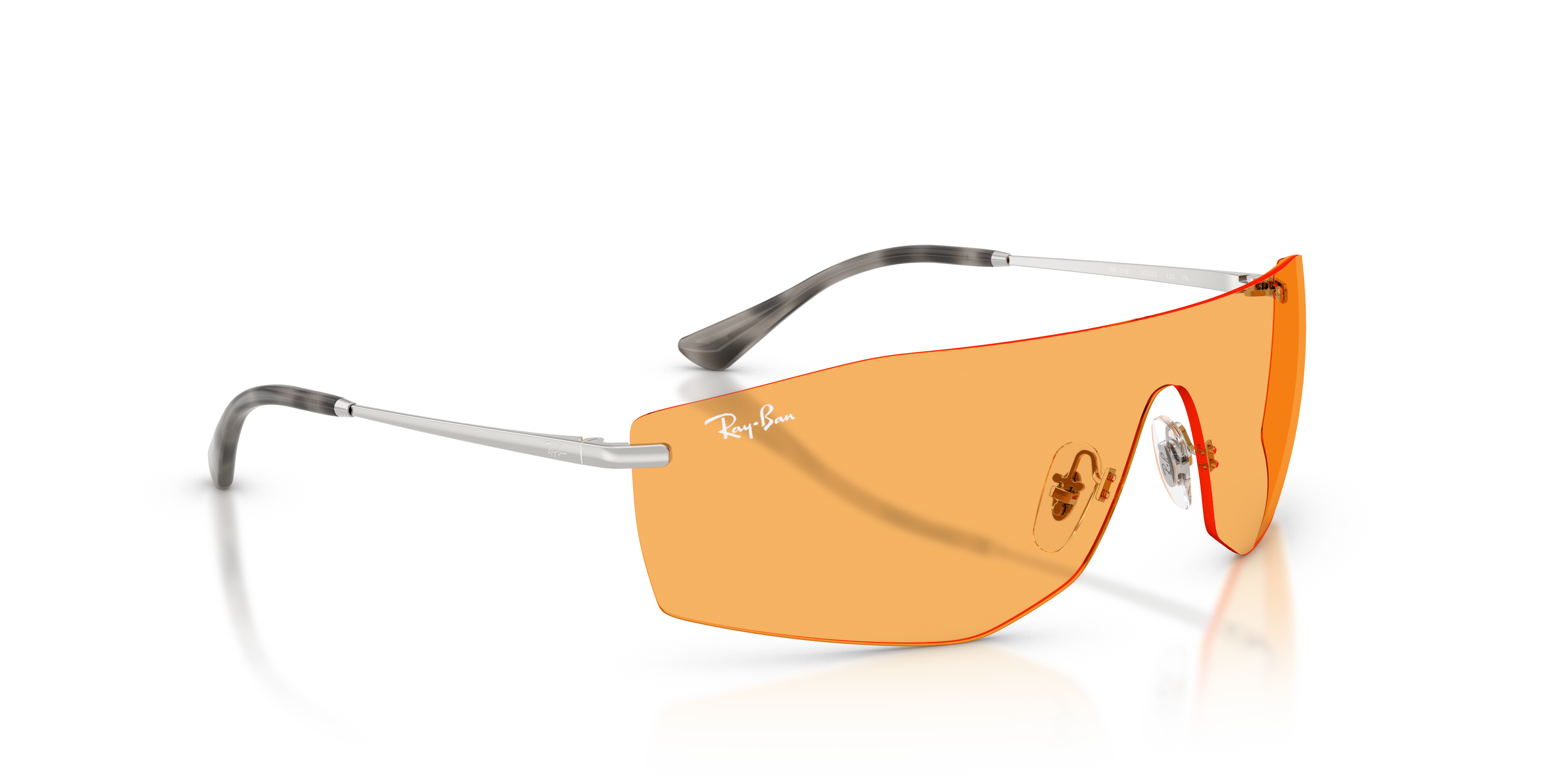 Occhiali da Sole Ray-Ban RB3781 Alix Bio-Based Silver Originali