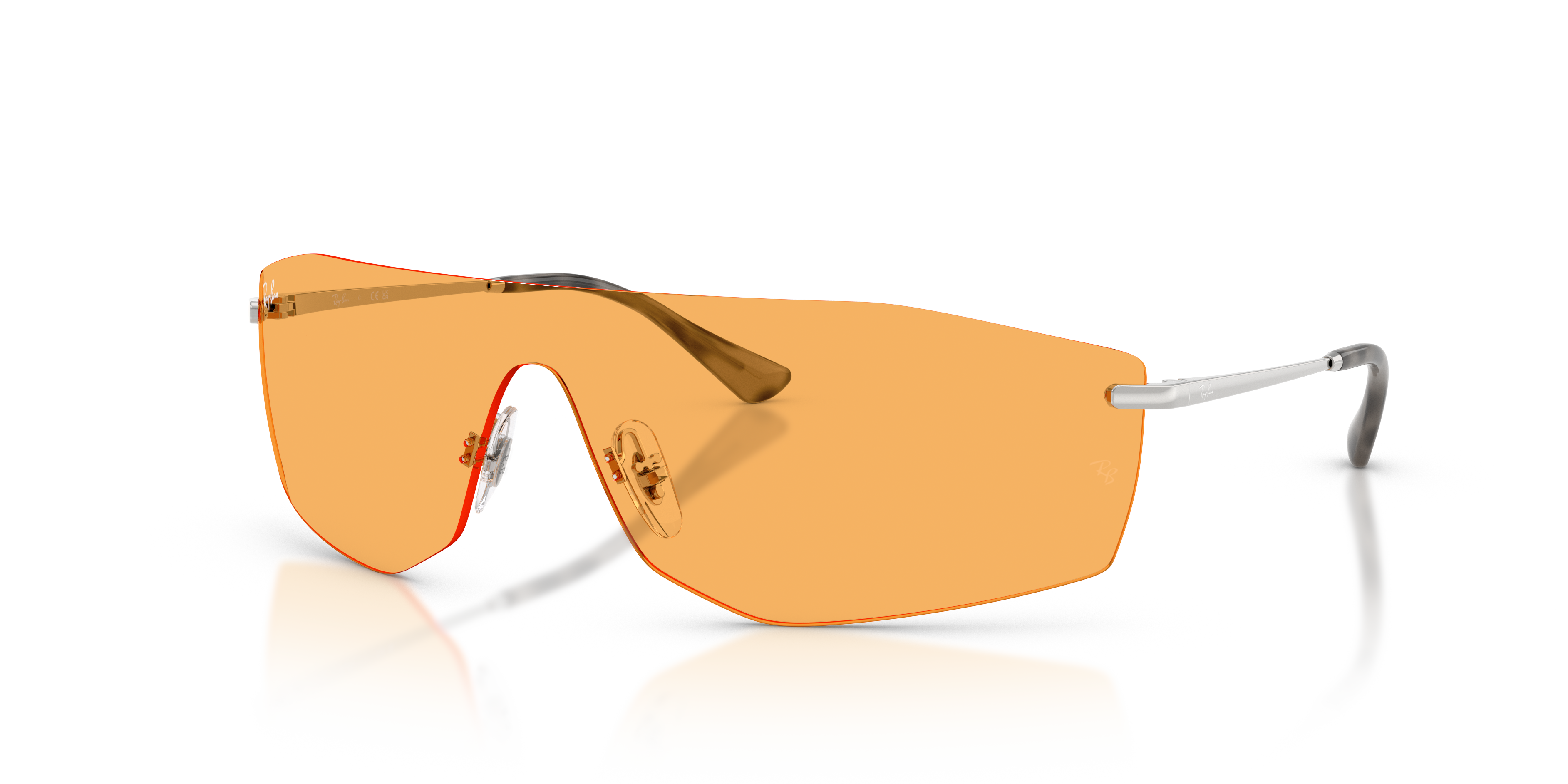 Occhiali da Sole Ray-Ban RB3781 Alix Bio-Based Silver Originali