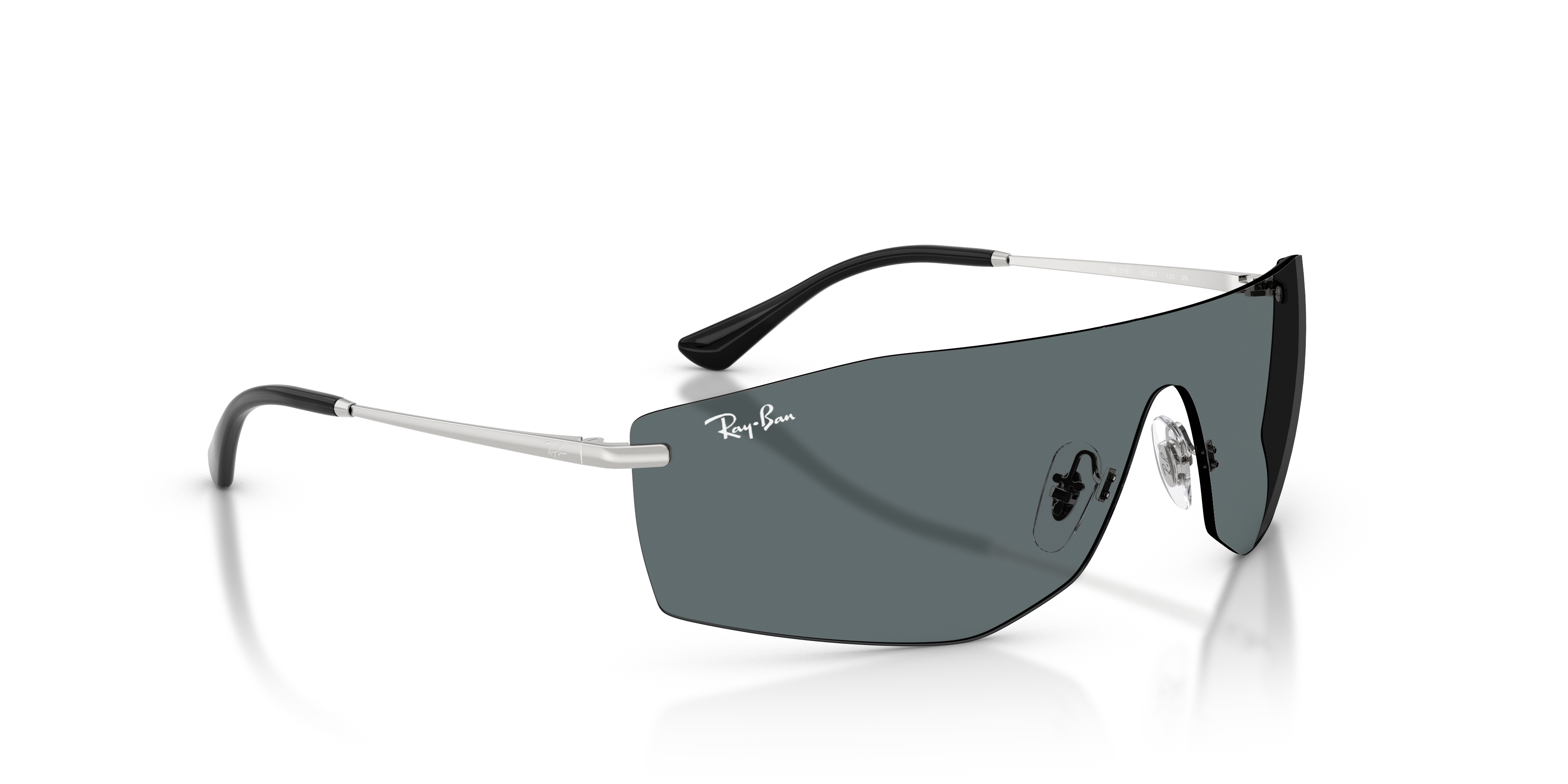 Occhiali da Sole Ray-Ban RB3781 Alix Bio-Based Silver Originali
