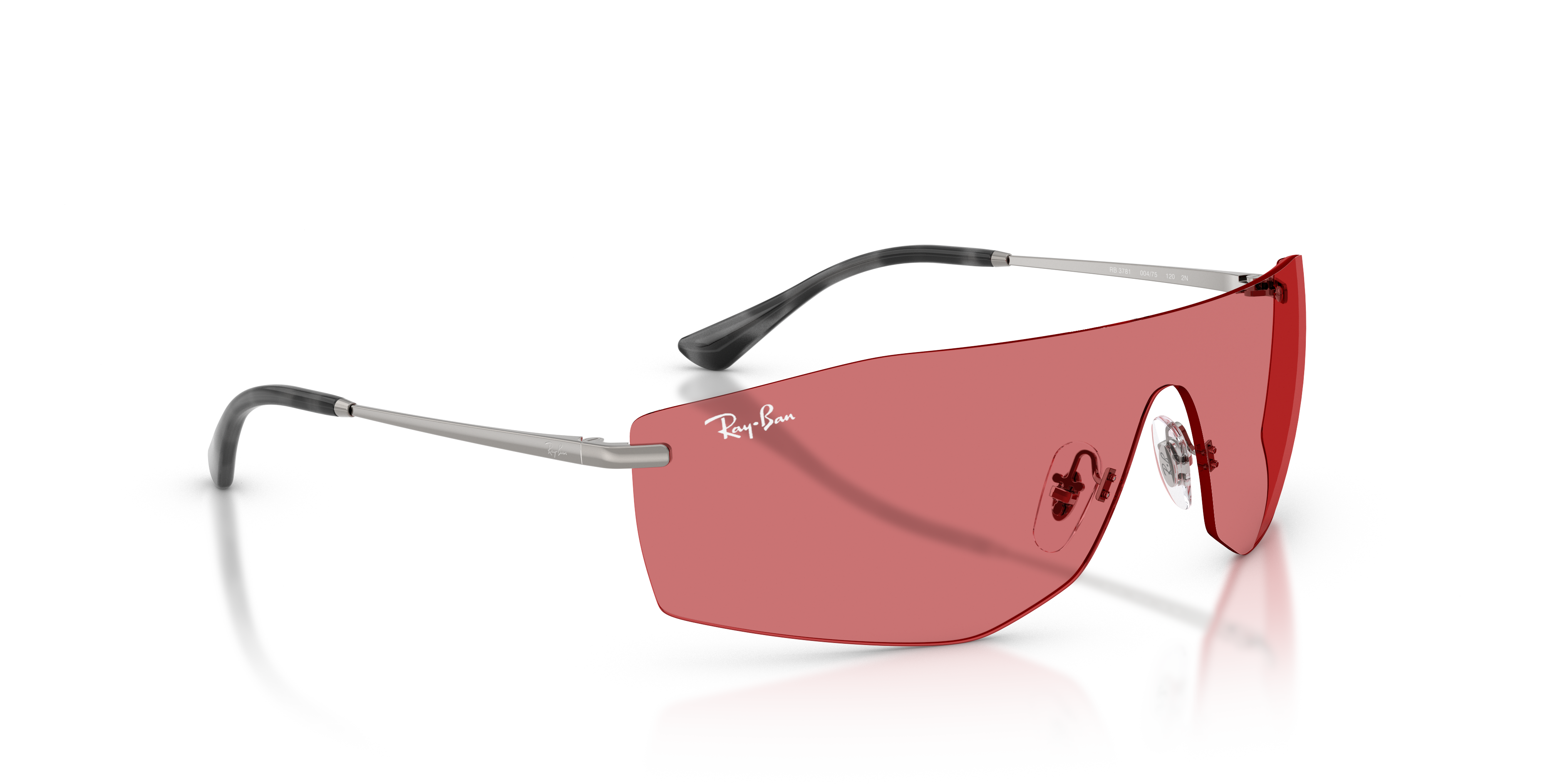 Occhiali da Sole Ray-Ban RB3781 Alix Bio-Based Silver Originali