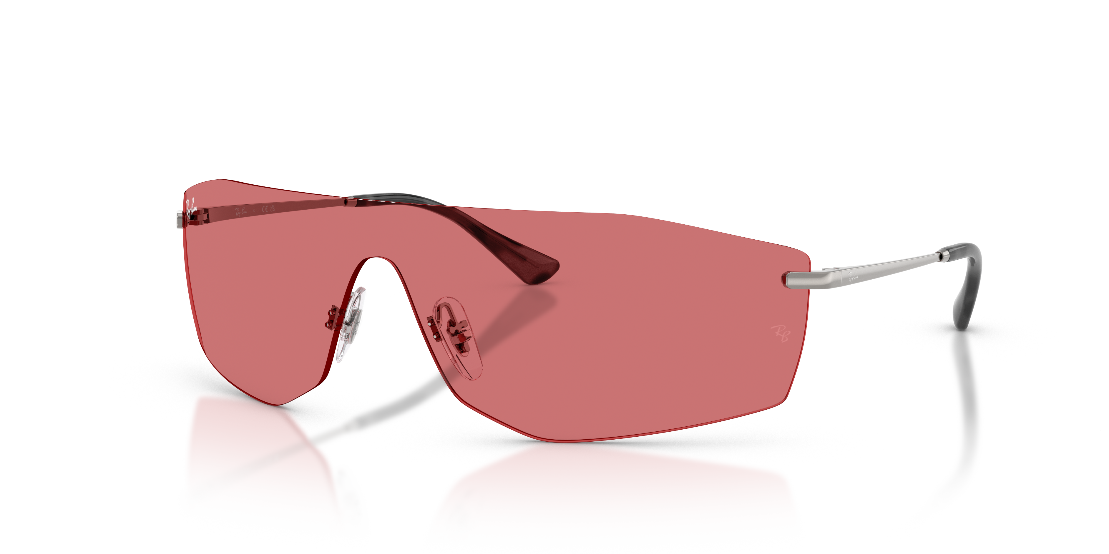 Occhiali da Sole Ray-Ban RB3781 Alix Bio-Based Silver Originali