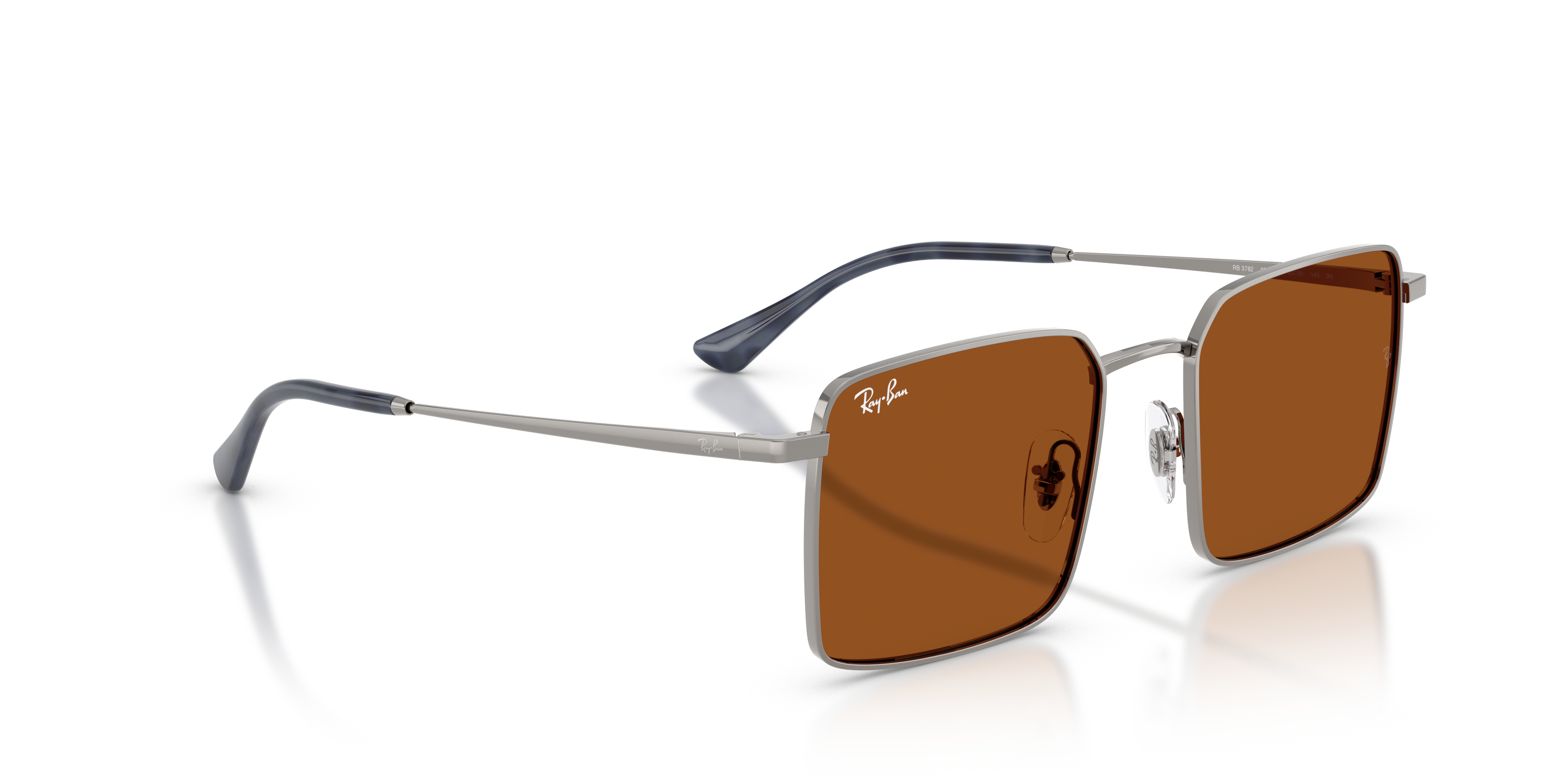 Occhiali da Sole Ray-Ban RB3782 Silver Originali | Modello Idan Unisex