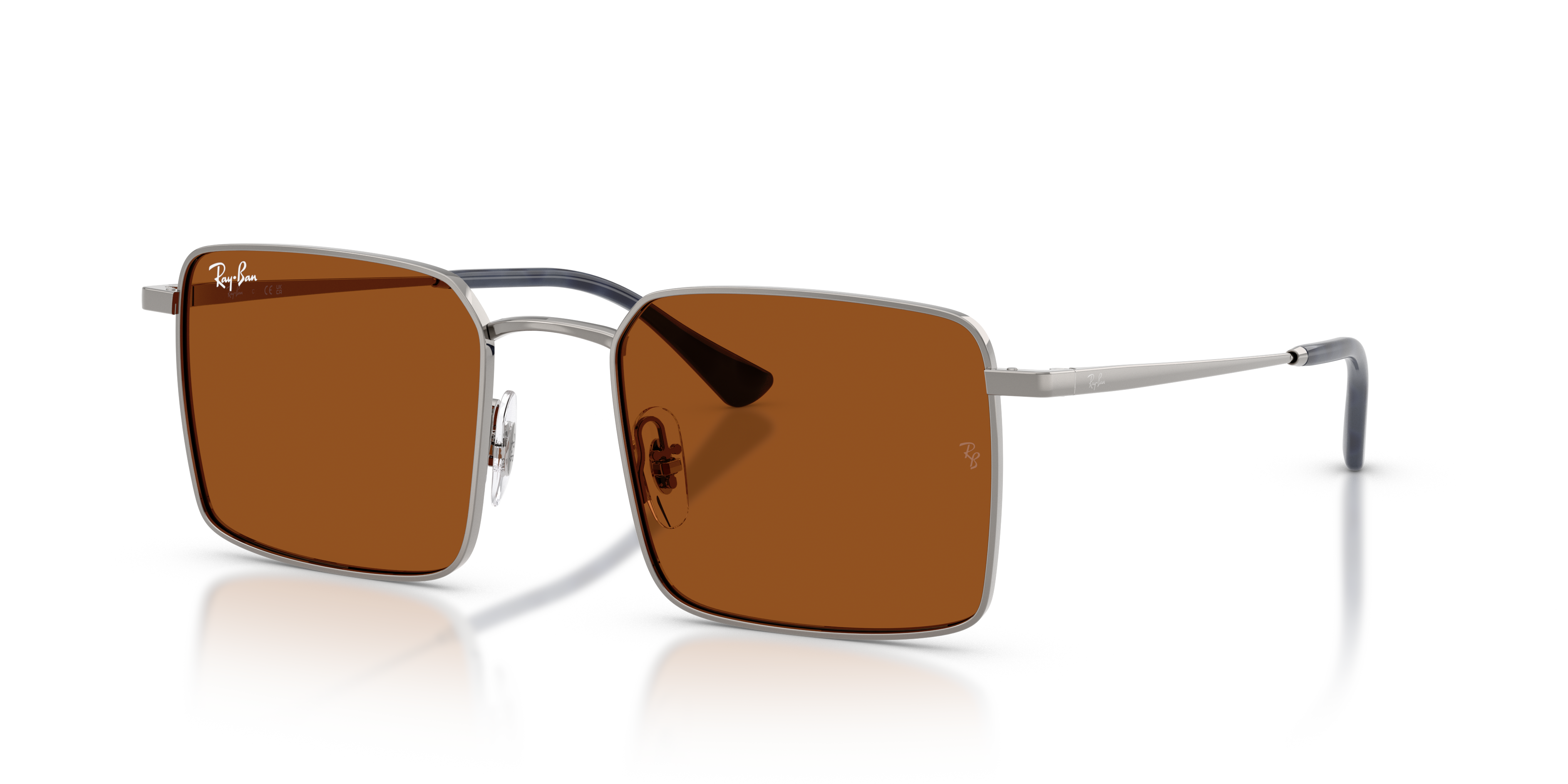 Occhiali da Sole Ray-Ban RB3782 Silver Originali | Modello Idan Unisex