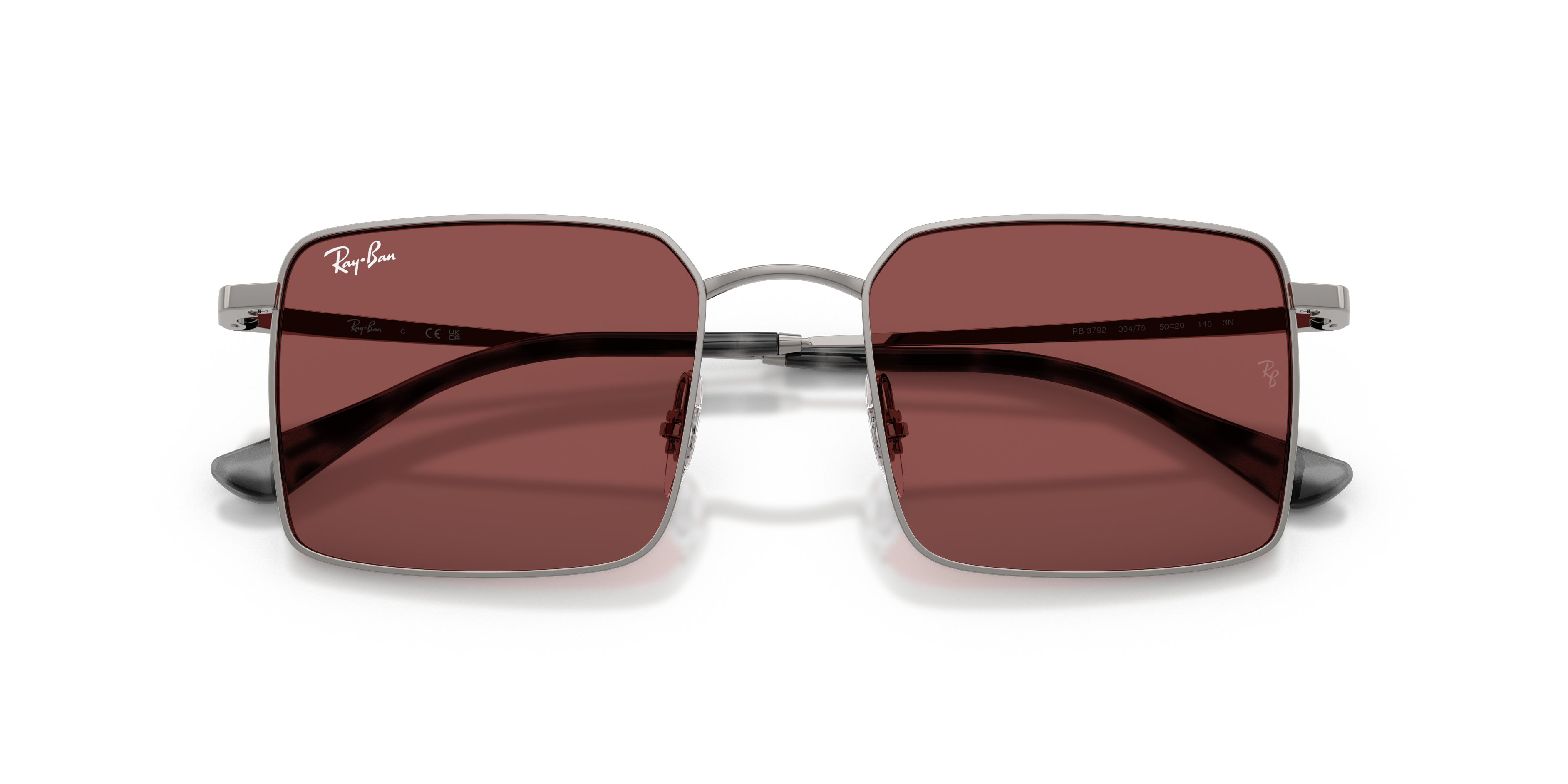 Occhiali da Sole Ray-Ban RB3782 Silver Originali | Modello Idan Unisex