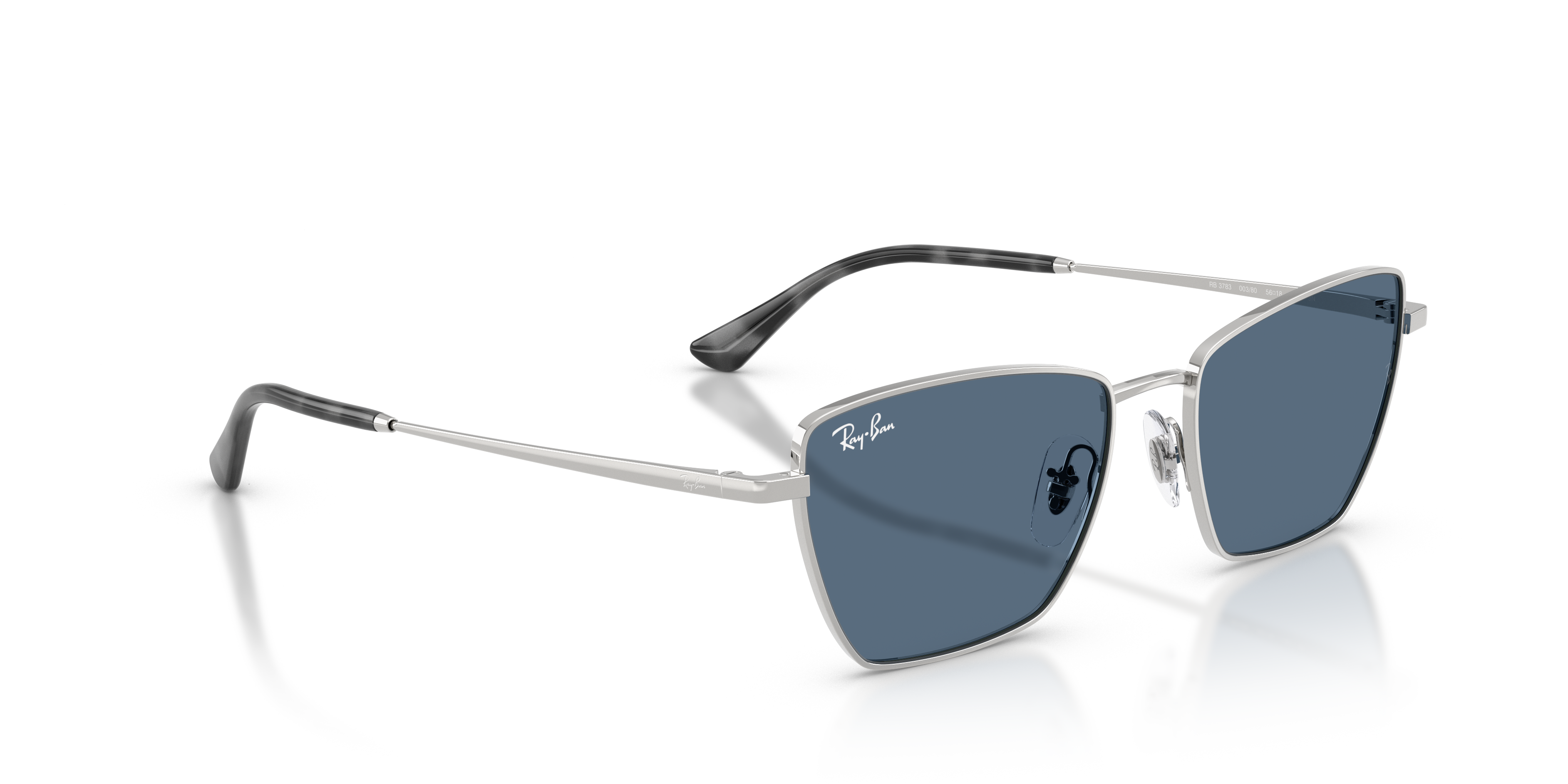 Occhiali da Sole Ray-Ban RB3783 Drea Silver Unisex Bio-Based