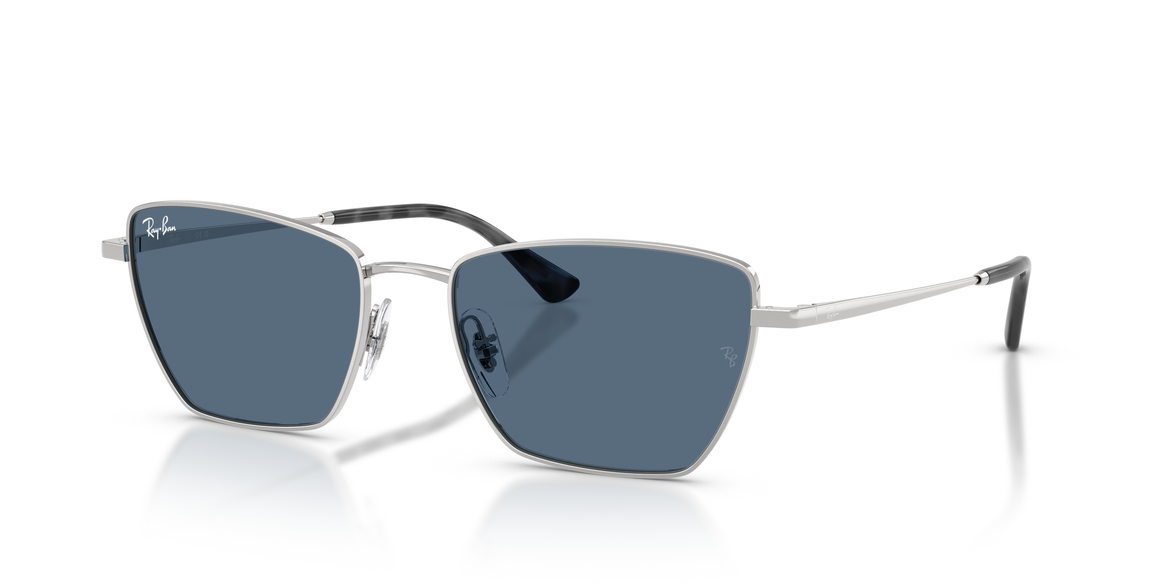 Occhiali da Sole Ray-Ban RB3783 Drea Silver Unisex Bio-Based
