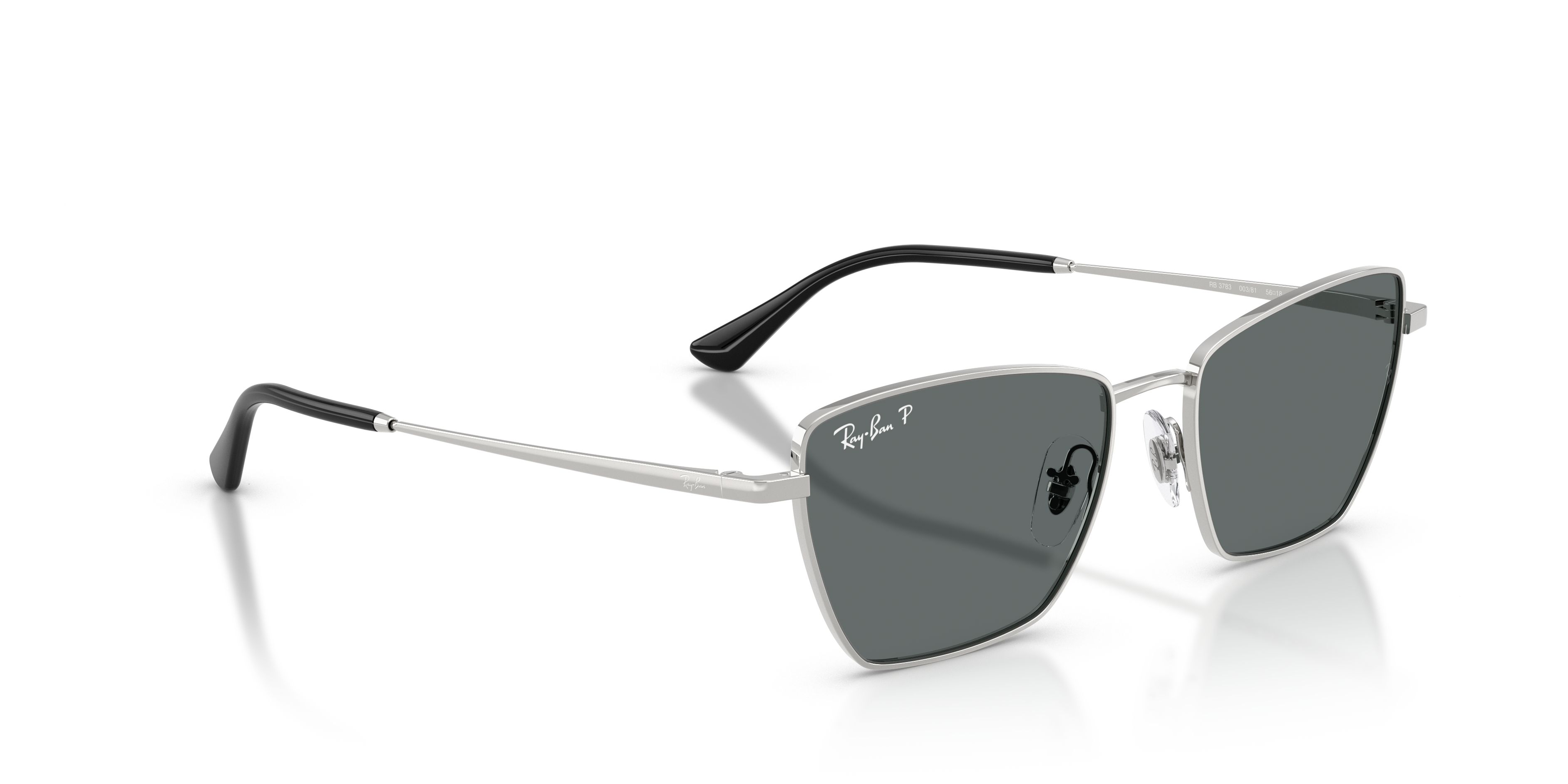 Occhiali da Sole Ray-Ban RB3783 Drea Silver Unisex Bio-Based